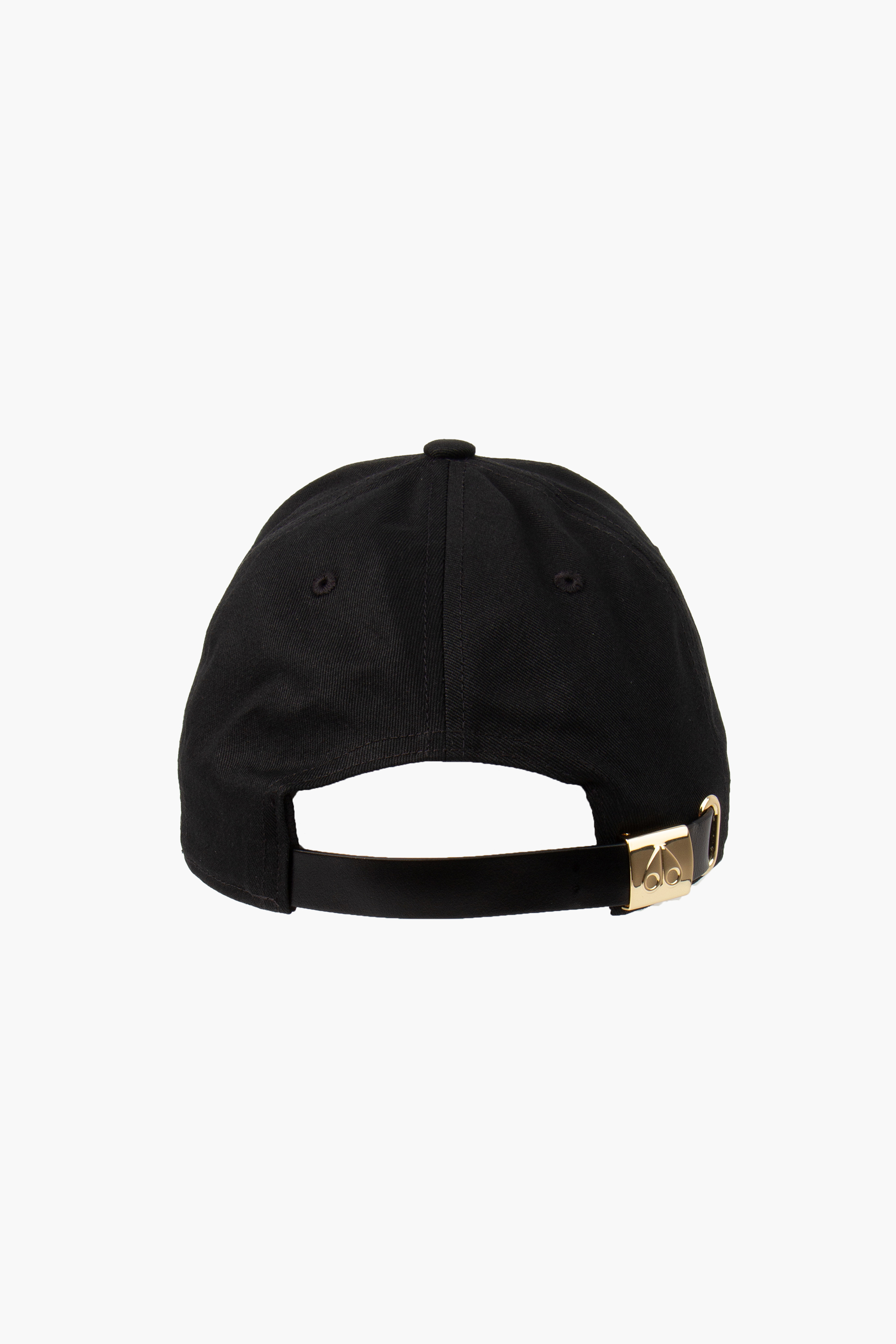 MOOSE KNUCKLES Gold Logo Icon Cotton Twill Cap