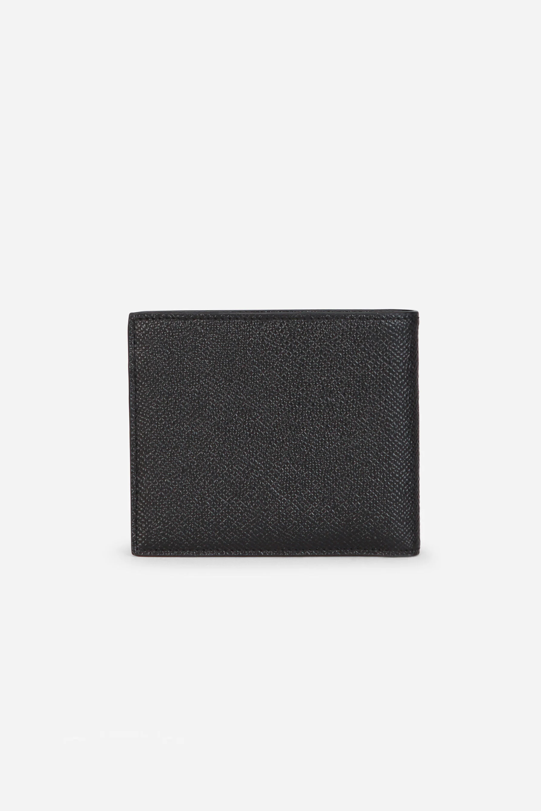 DOLCE & GABBANA Dauphine Calfskin Leather Bifold Wallet