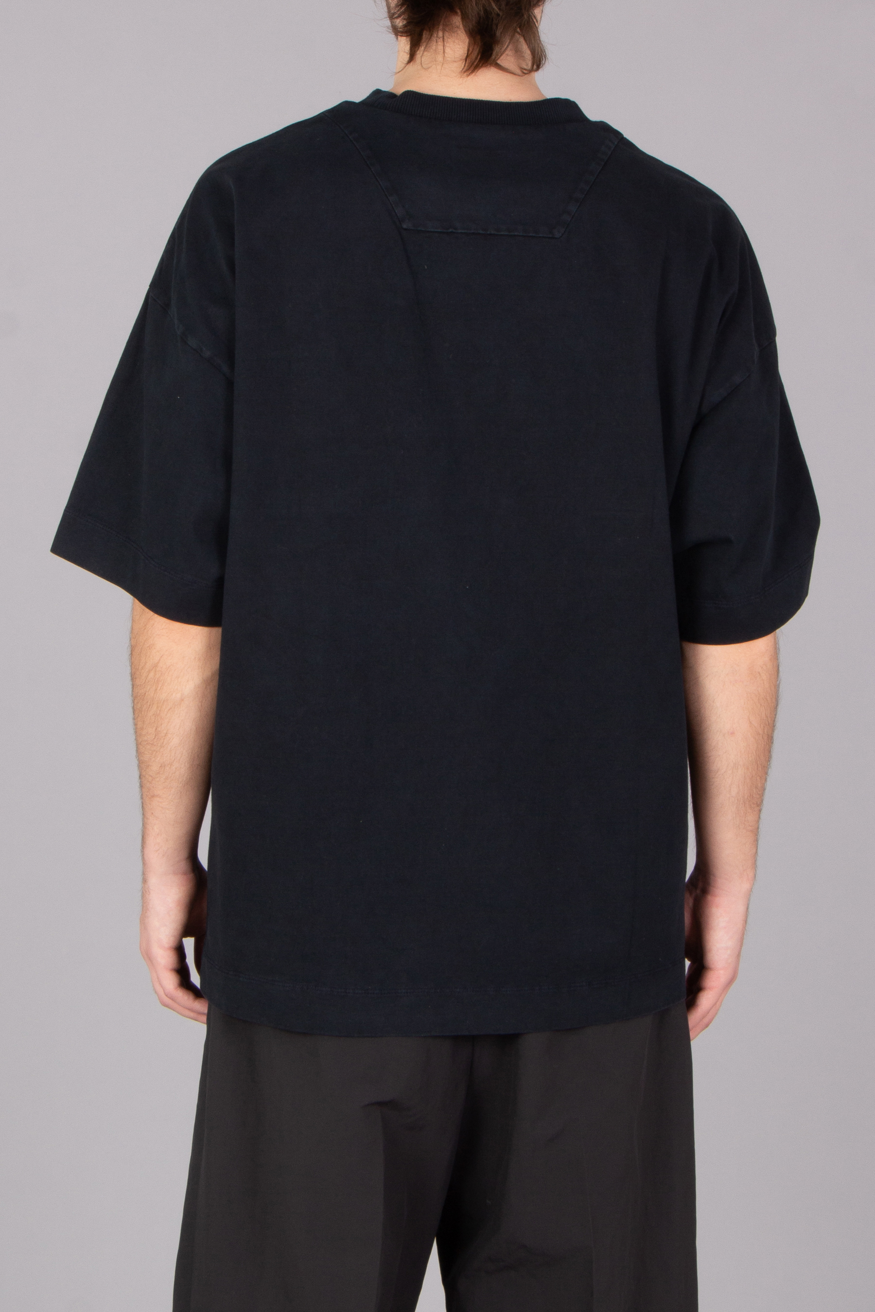 JUUN.J Oversized Dyed Cotton Jersey T-Shirt