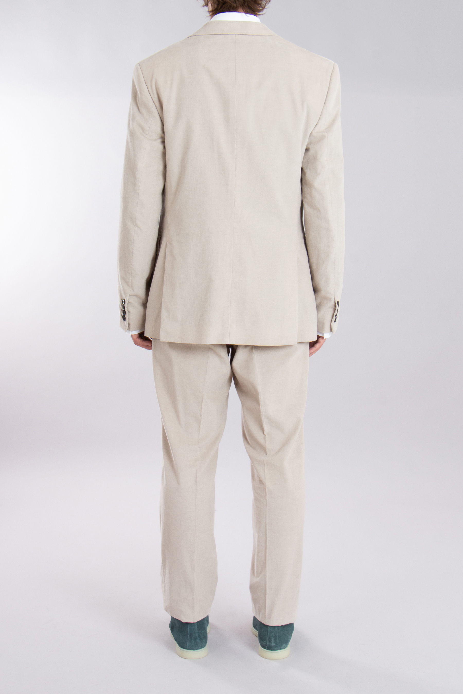 BRIONI Loose Fit Cotton-Cashmere-Corduroy Suit Trevi