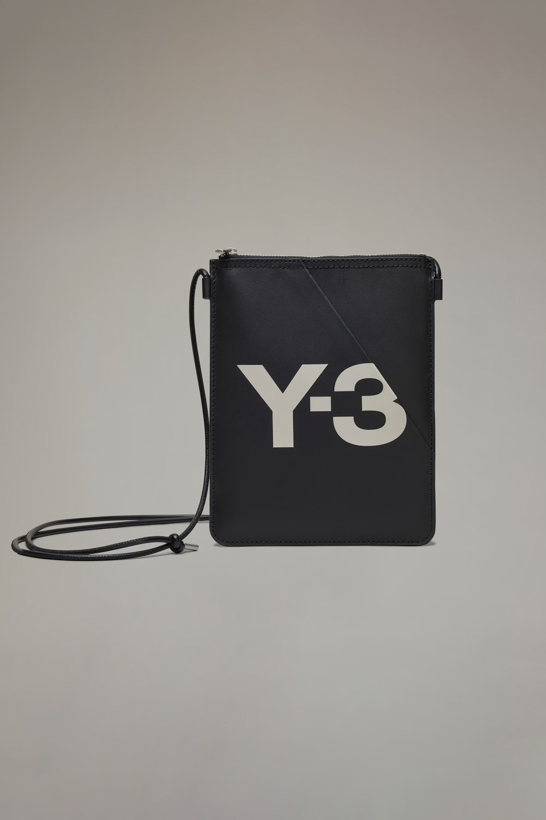 Y-3 Printed Leather Crossbody Bag