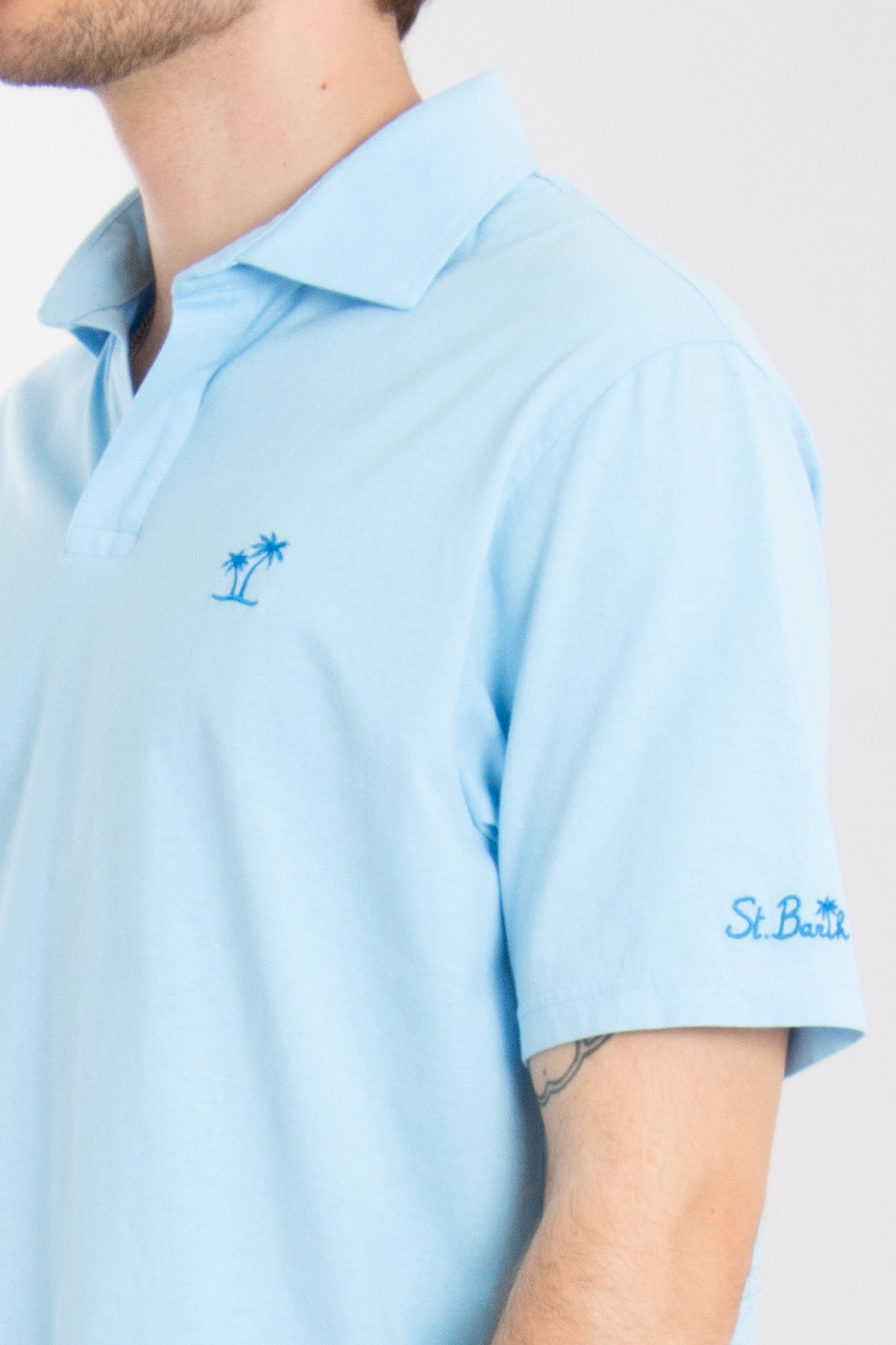 MC 2 SAINT BARTH Cotton Polo Shirt Brighton