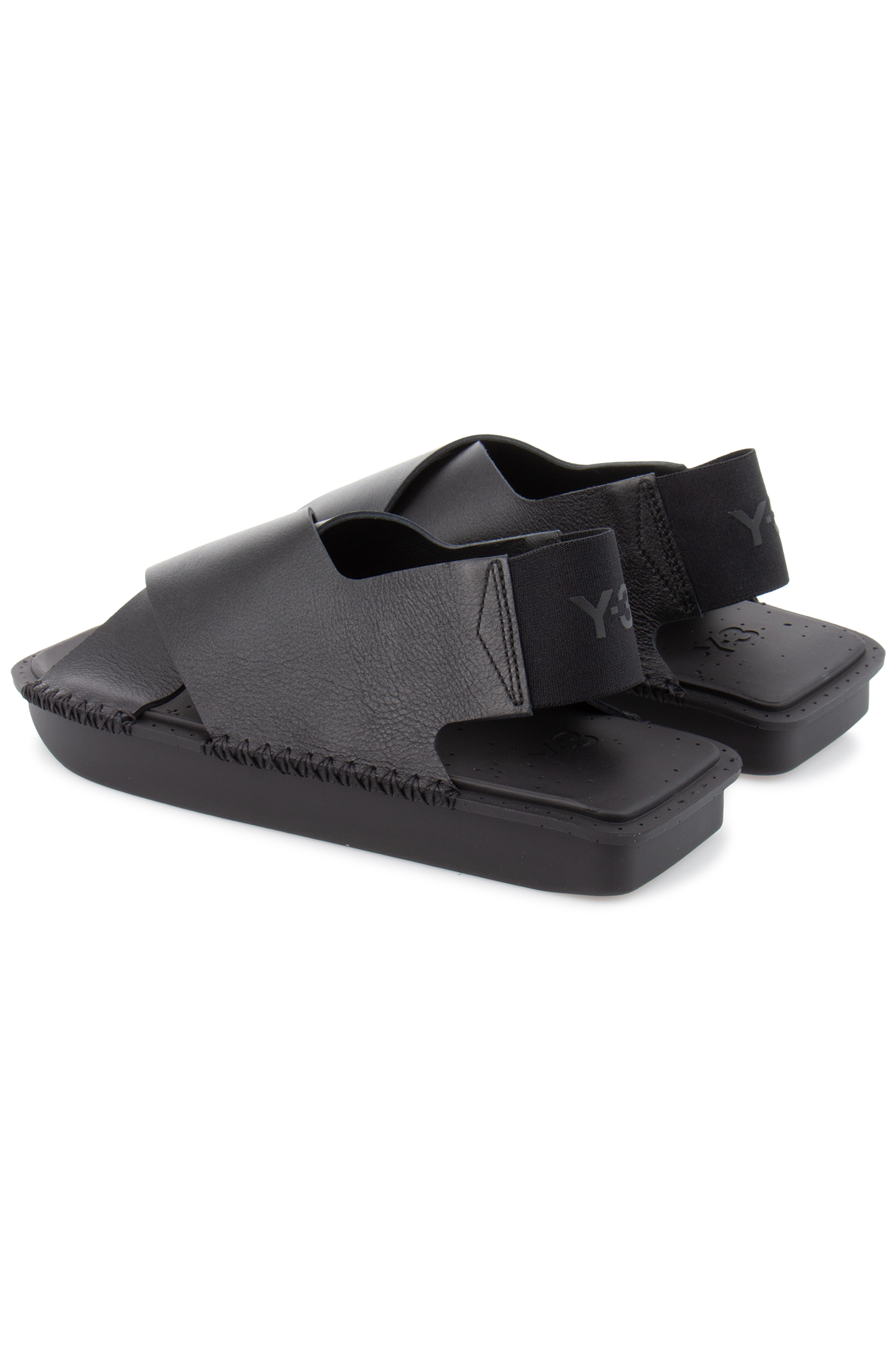 Y-3 Leather Sandals