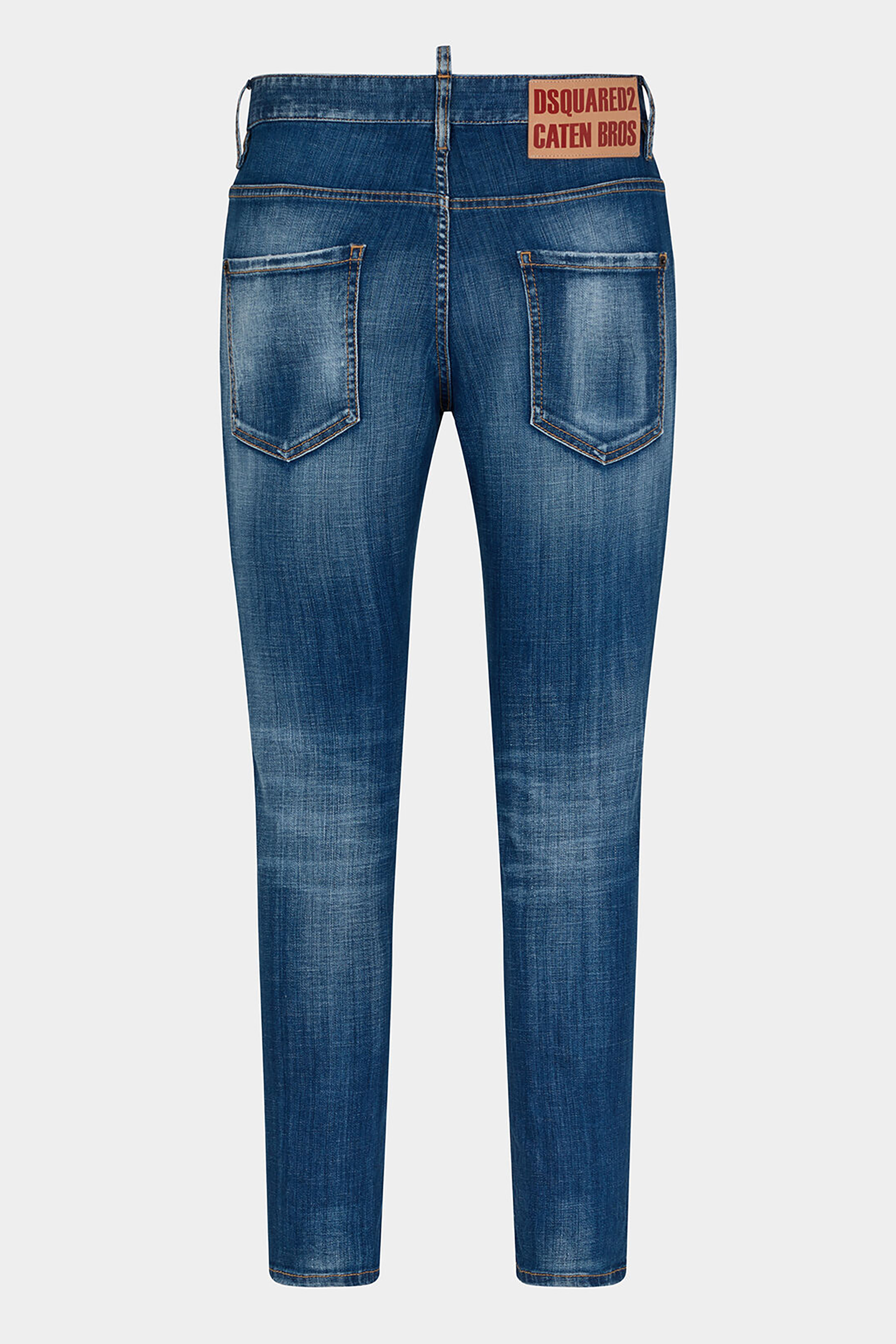 DSQUARED2 Medium Plantation Wash Skater Jeans 