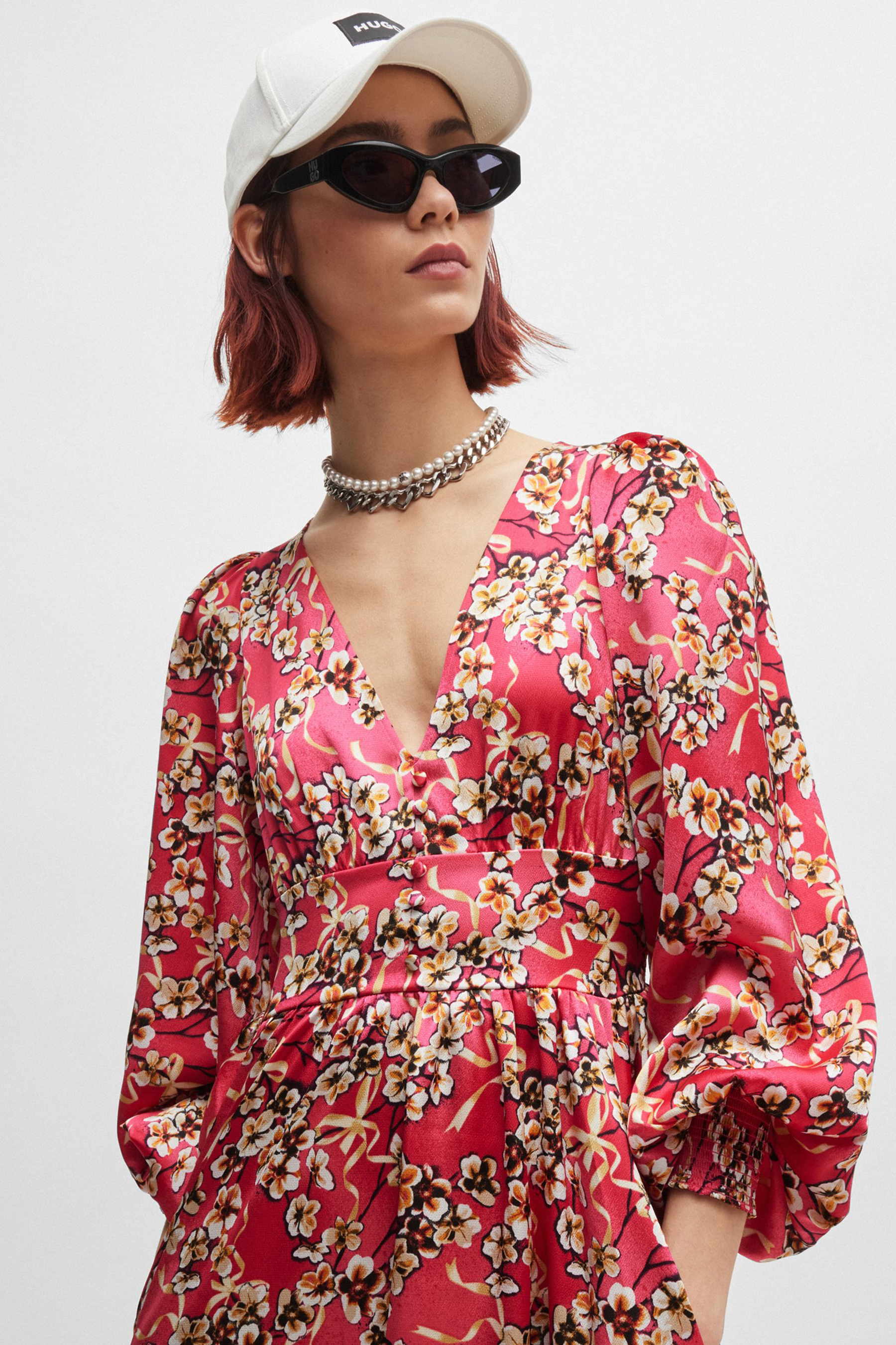 HUGO Printed Maxi Dress Kween