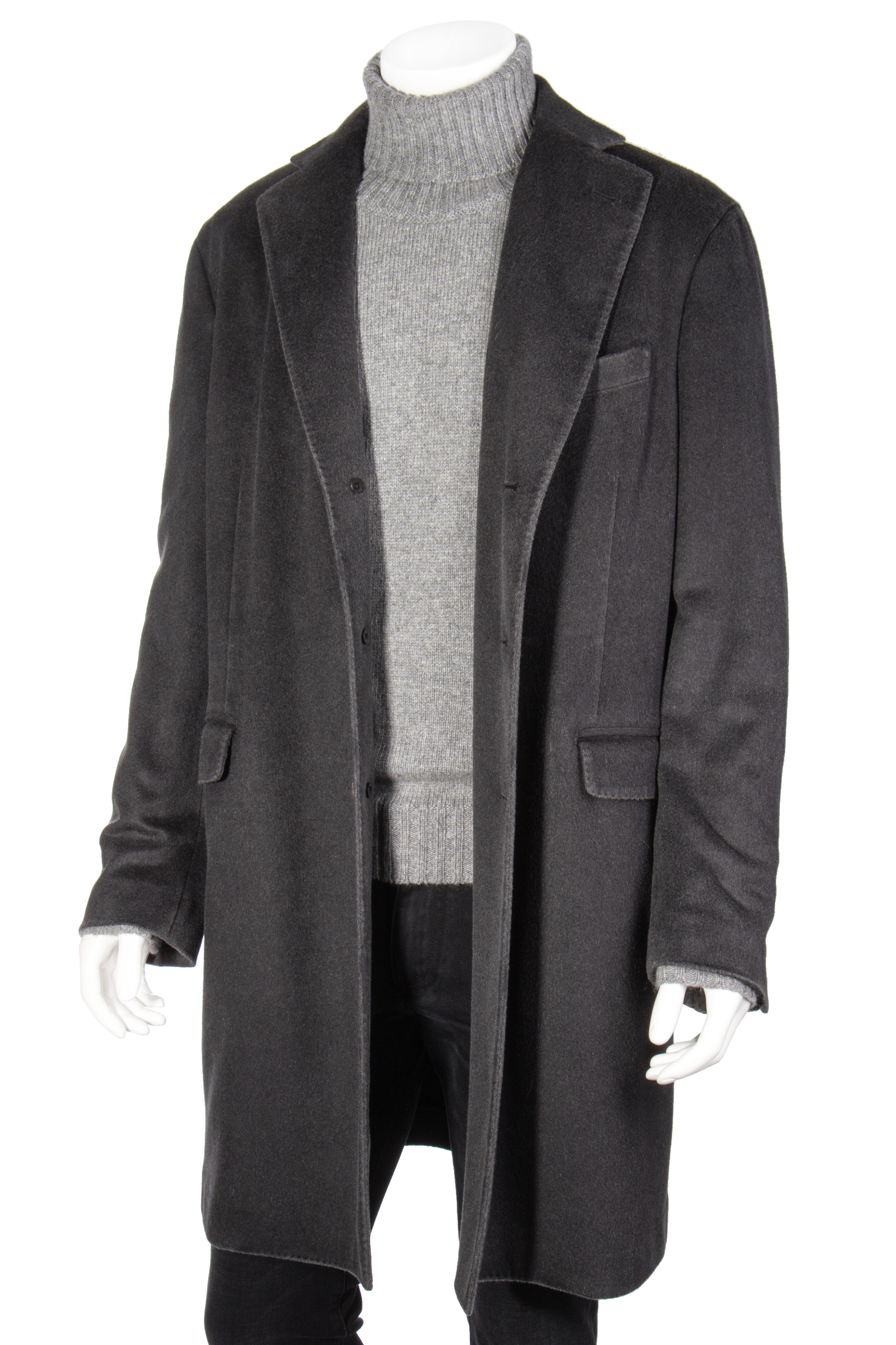 BOGLIOLI Single Breasted Cashmere Coat