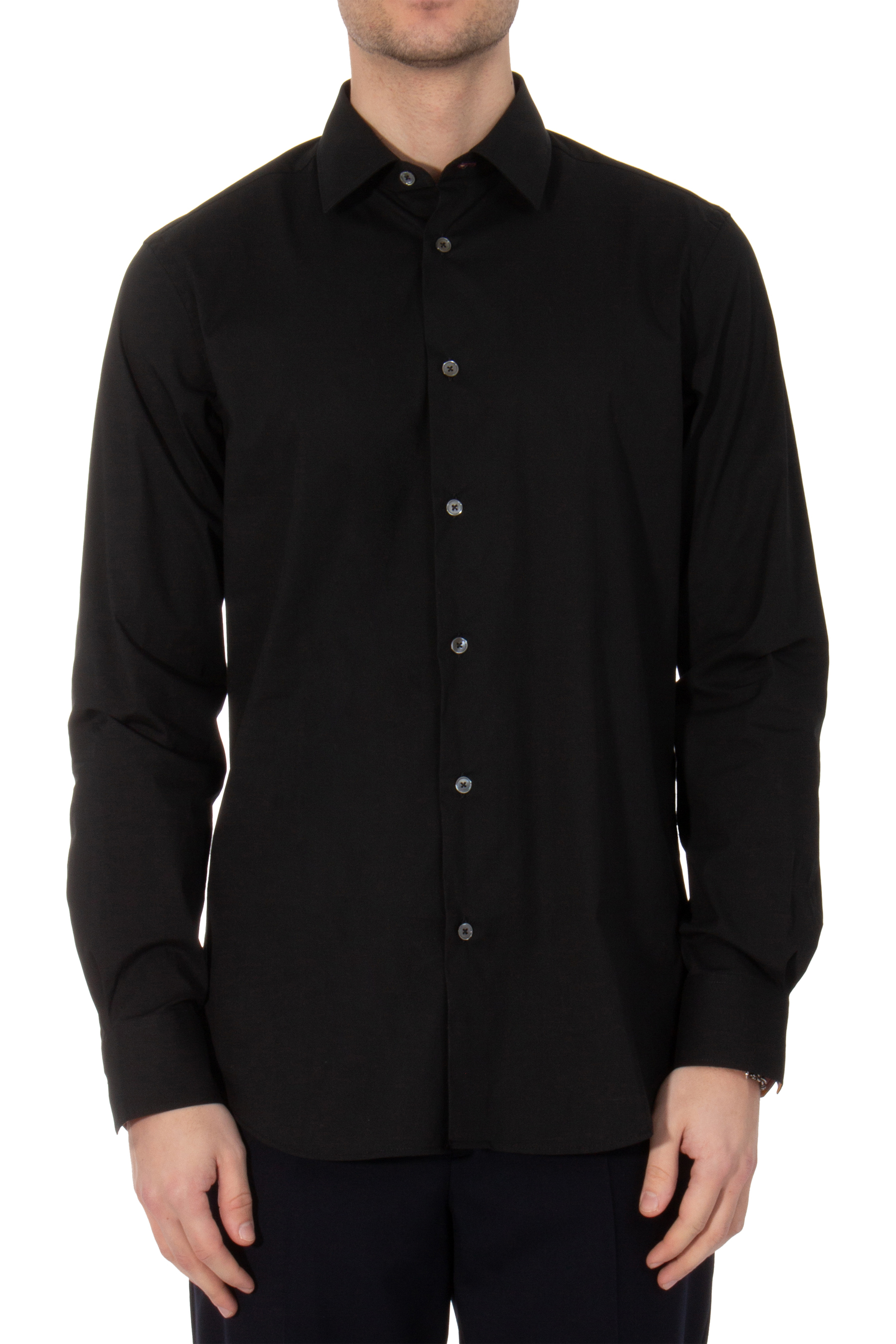 PAUL SMITH Cotton Nylon Stretch Business Shirt