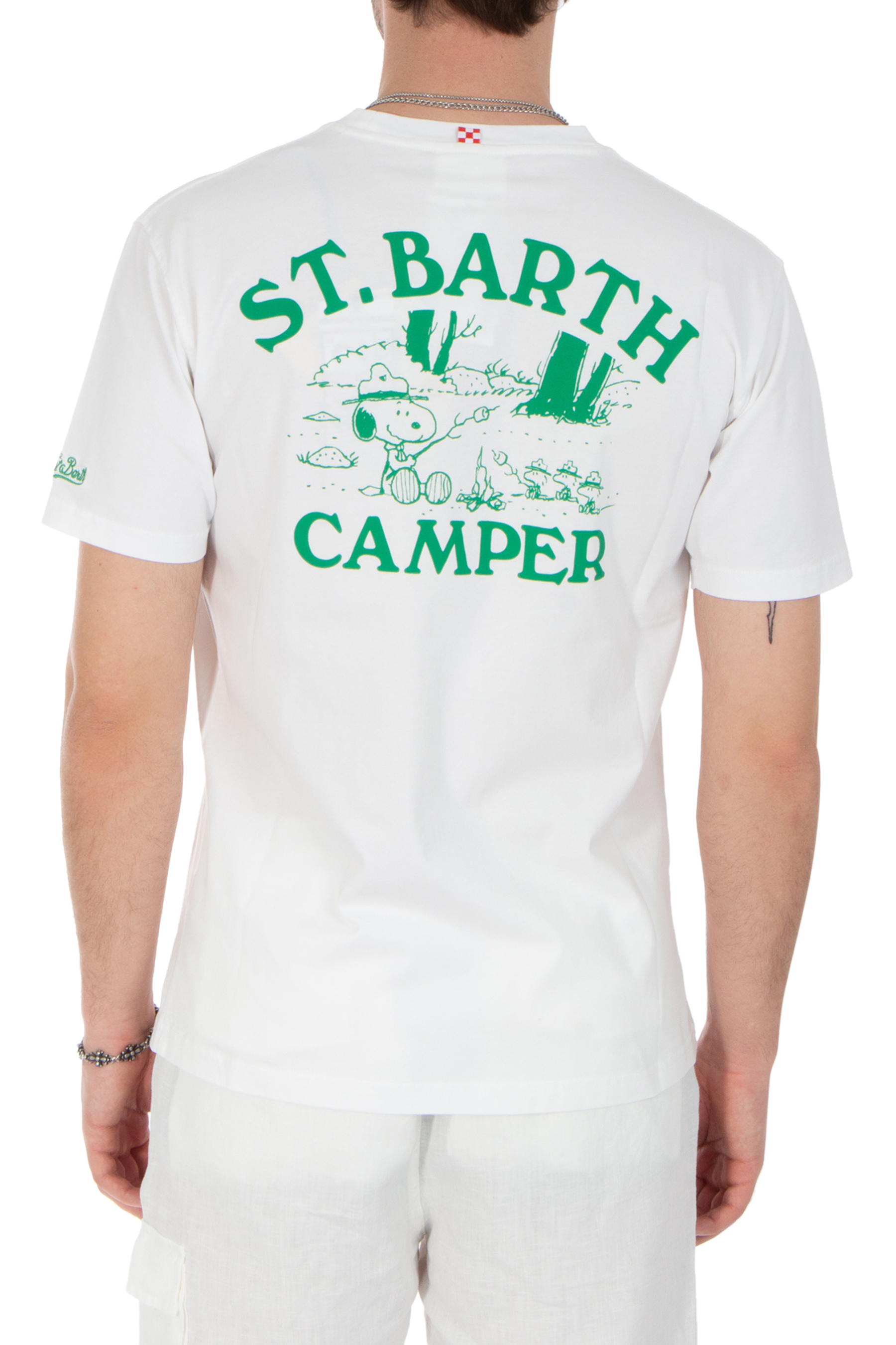 MC 2 SAINT BARTH Peanuts Camper Organic Cotton T-Shirt