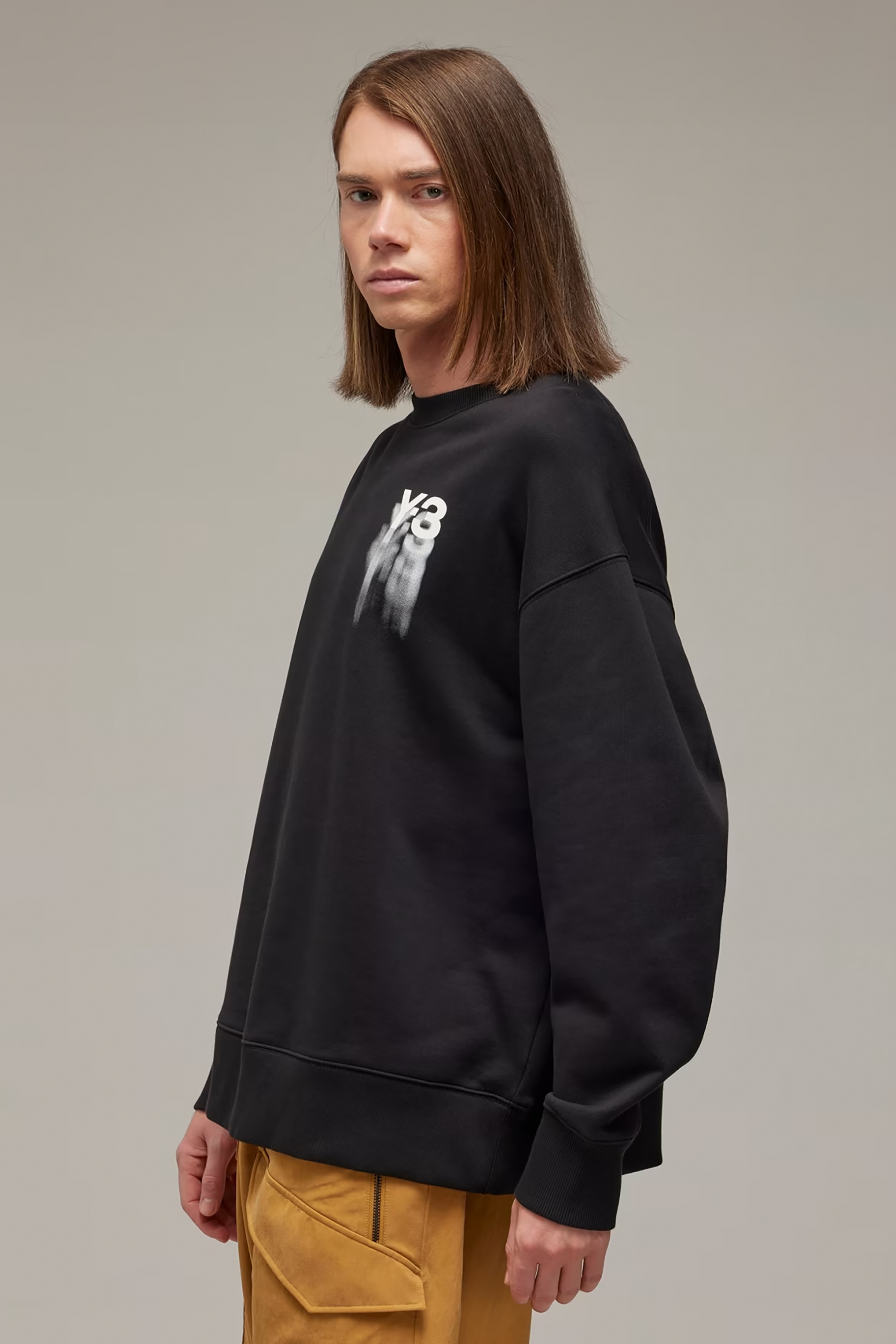 Y-3 Graphic Organic Cotton Sweatshirt