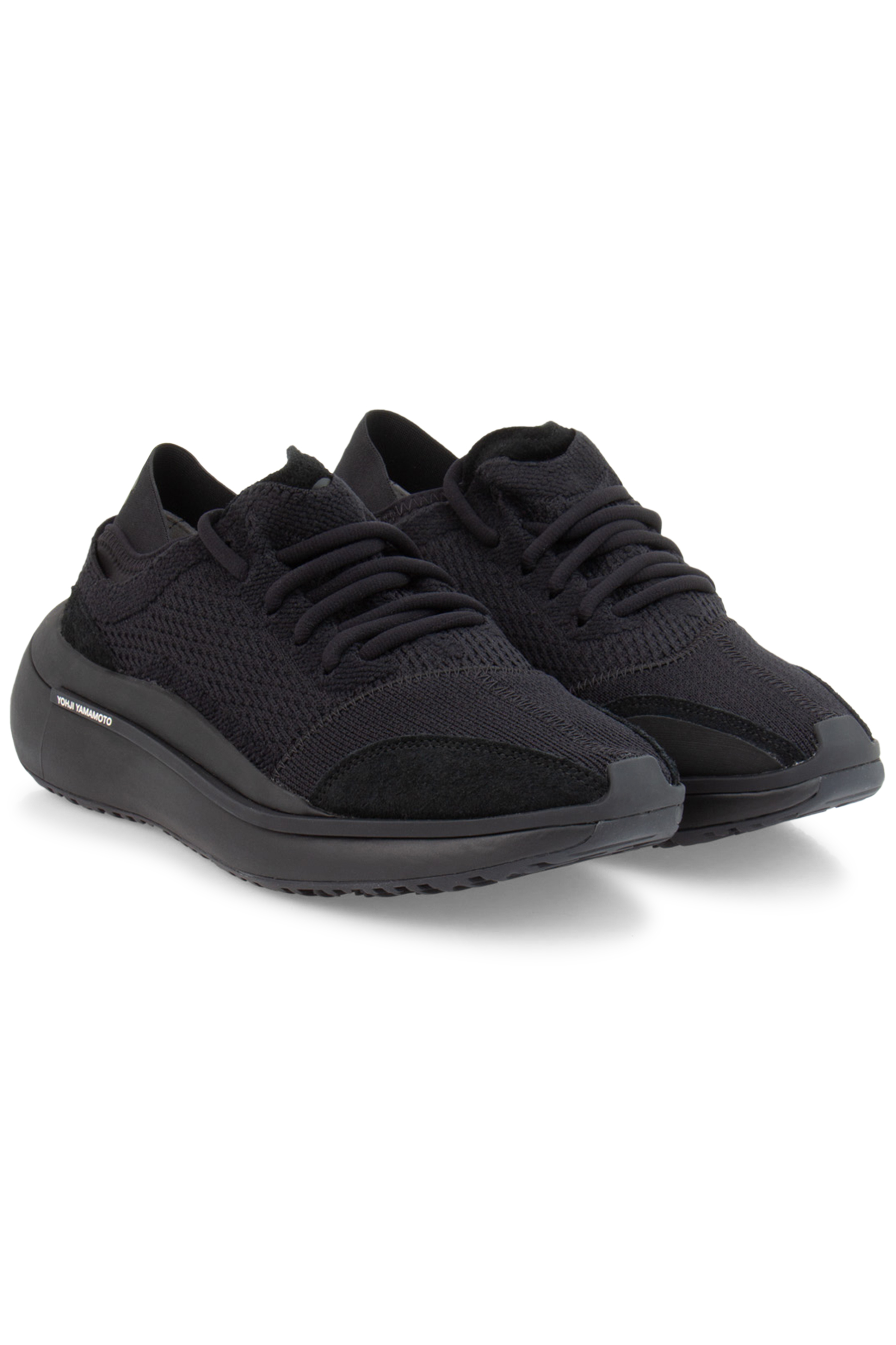 Y-3 Low-Top Knit Sneakers Qisan