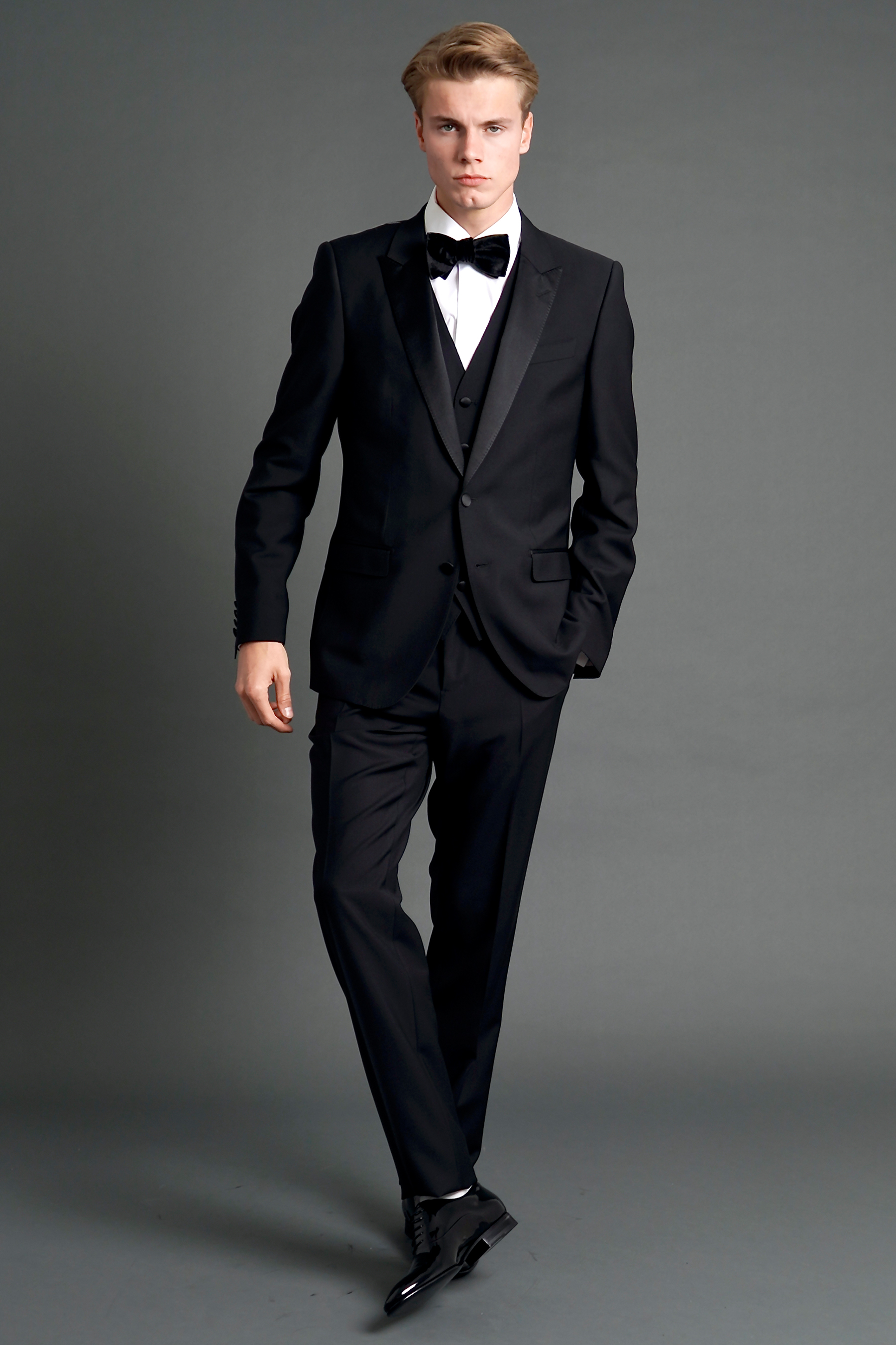 DOLCE & GABBANA Virgin Wool Blend Tuxedo