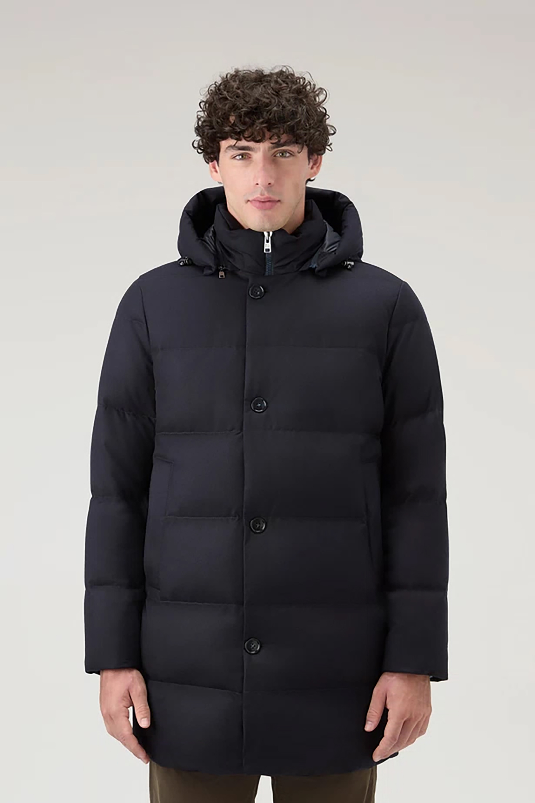 WOOLRICH Luxe Wool Down Parka