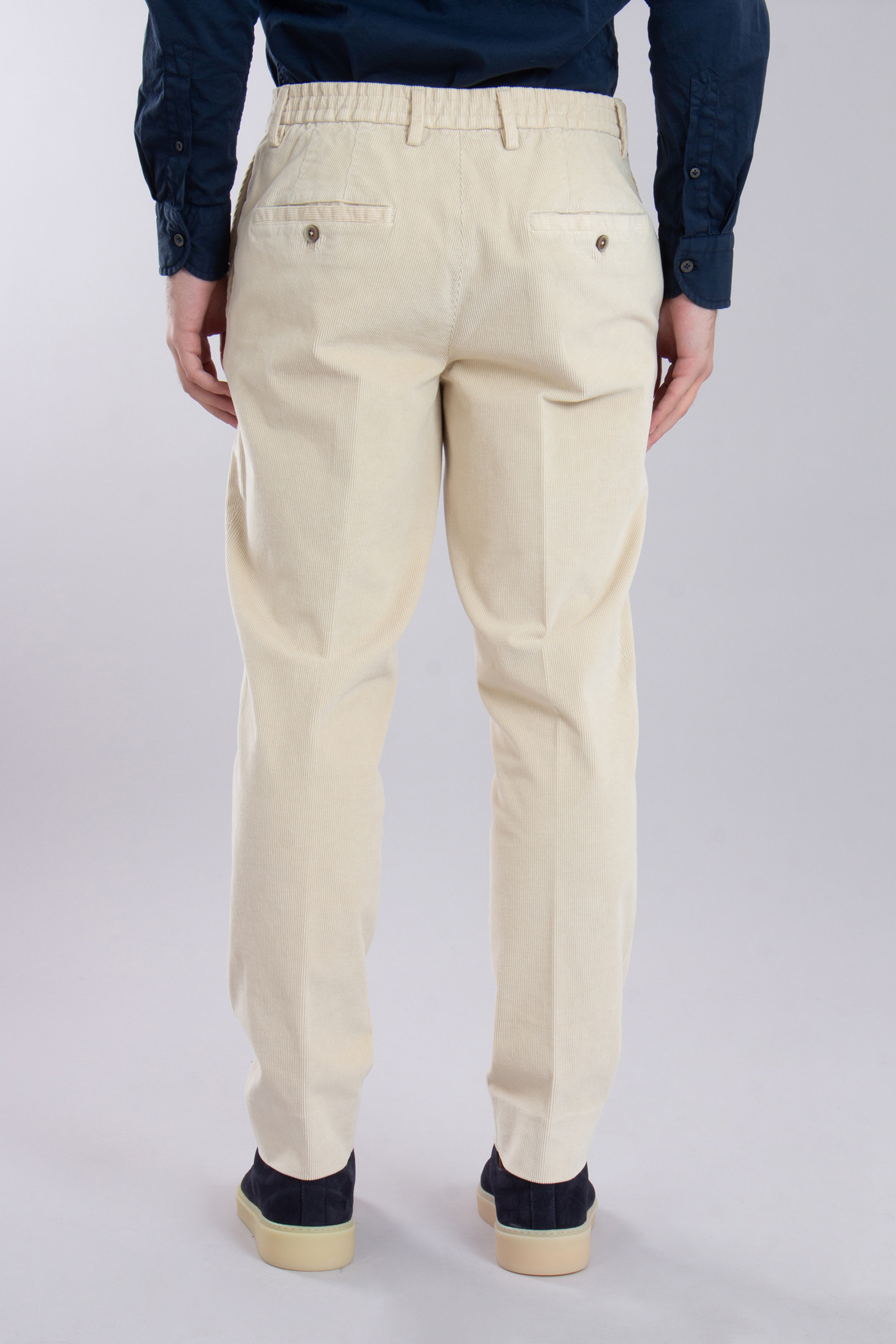 GTA Cotton-Modal-Stretch Corduroy Pants Davide