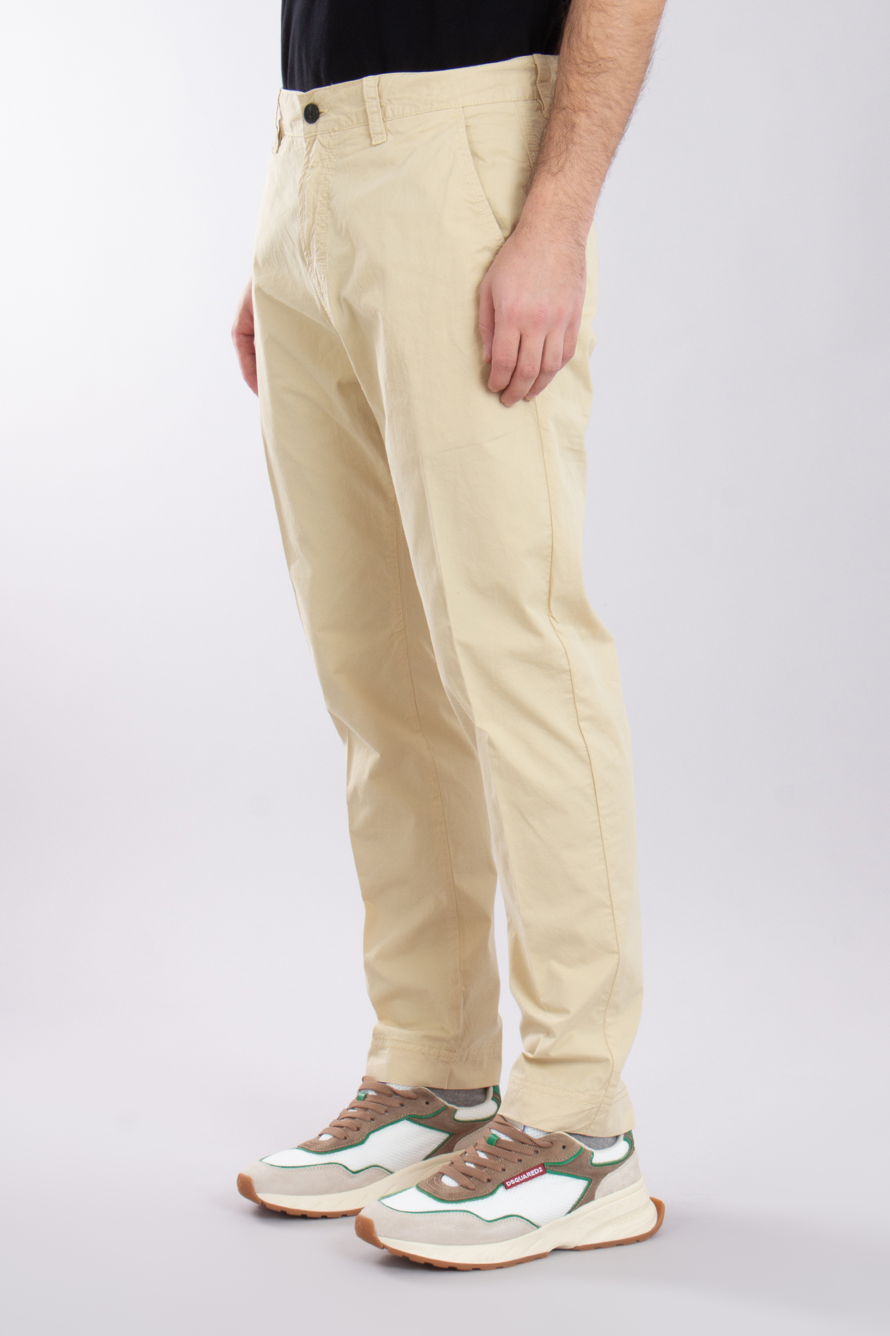 UGO Tapered Fit Garment Dyed Cotton Twill Pants Zeebo