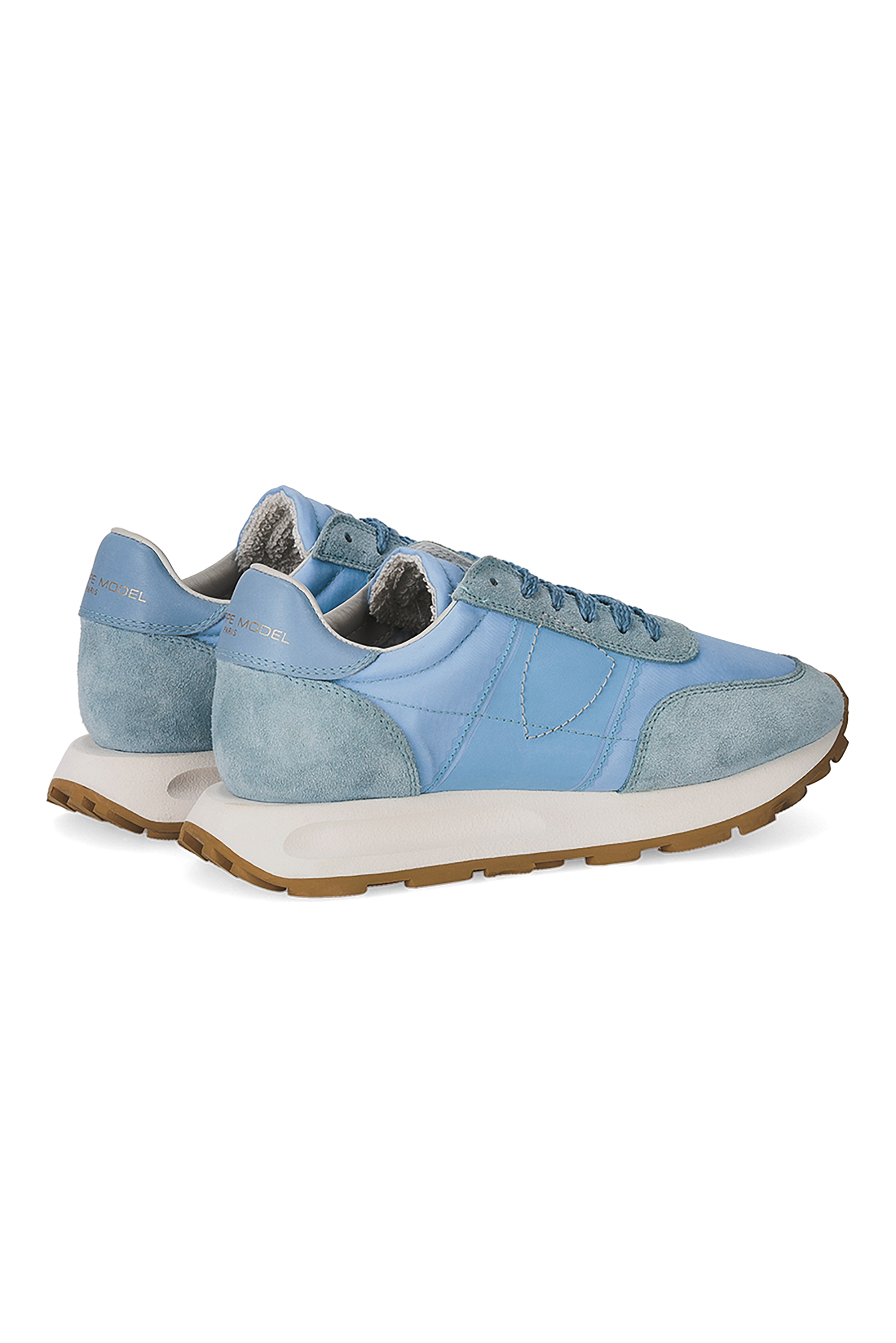 PHILIPPE MODEL Technical Fabric & Suede Sneakers Tour Low