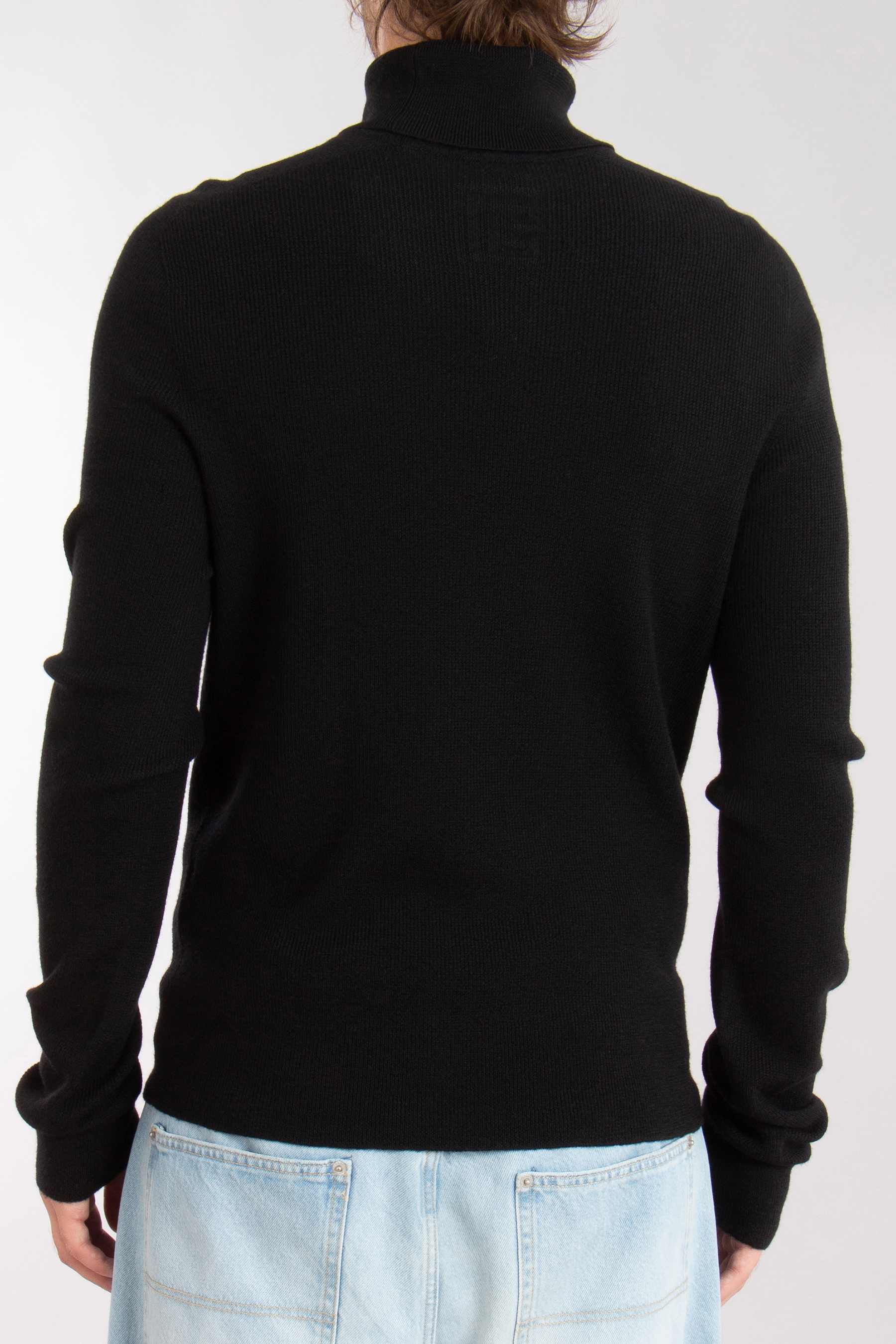 BALMAIN Extra Fine Wool Turtleneck Sweater 