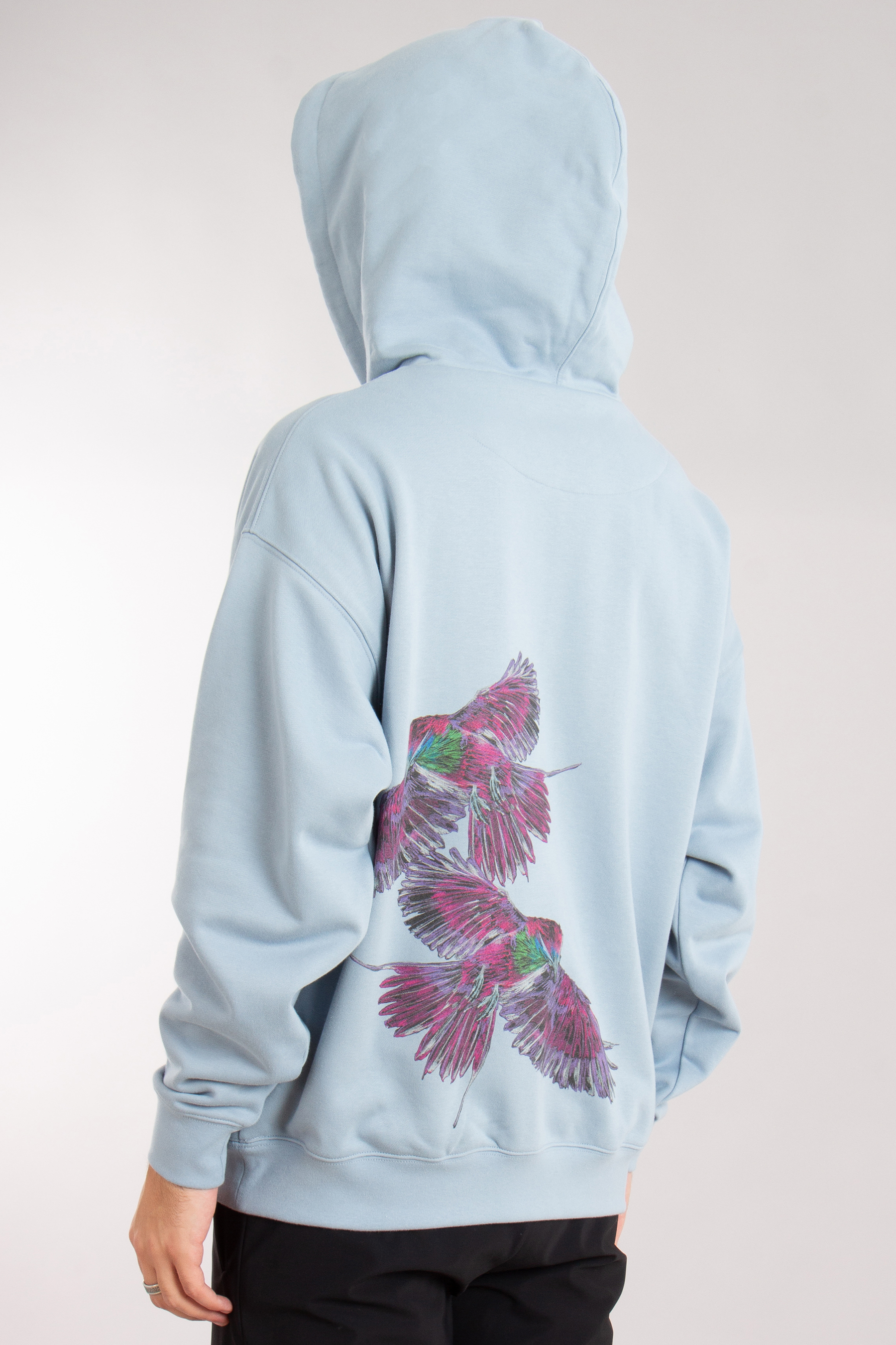 Y-3 Graphic Print Cotton Blend Hoodie