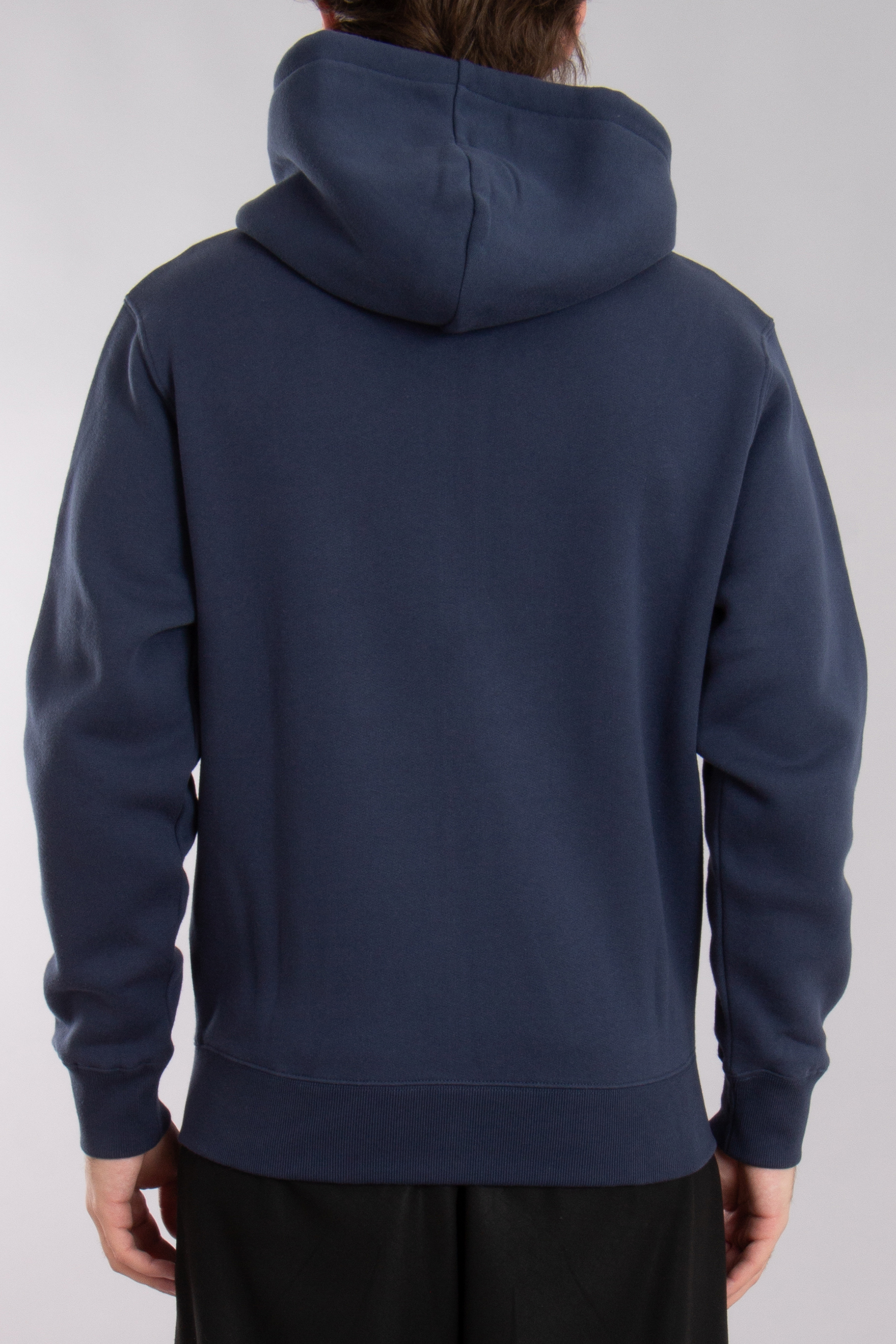 MAISON KITSUNÉ Bold Fox Head Patch Cotton Fleece Zip Hoodie