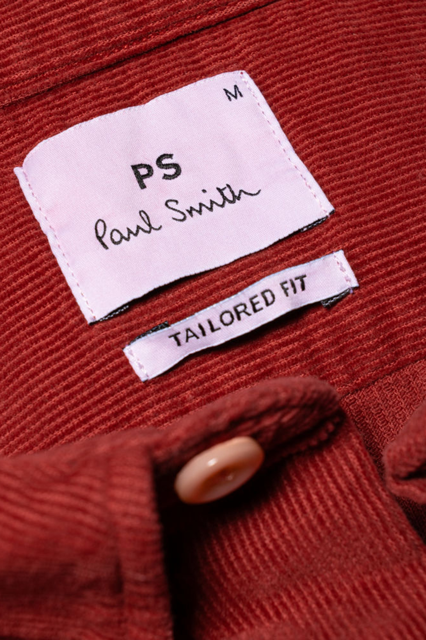 PAUL SMITH Organic Cotton Corduroy Shirt