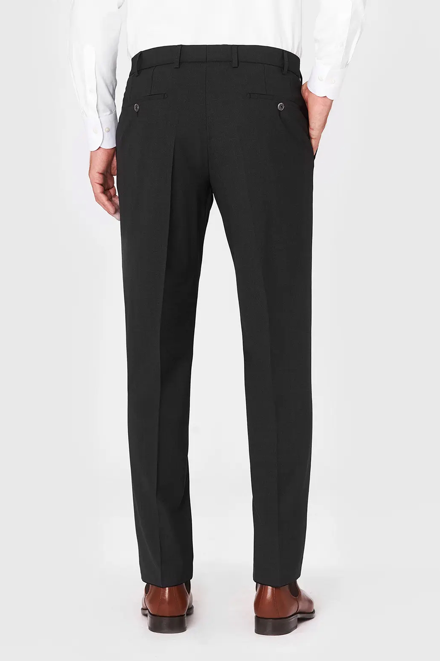 HILTL Virgin Wool Stretch Pants Piacenza