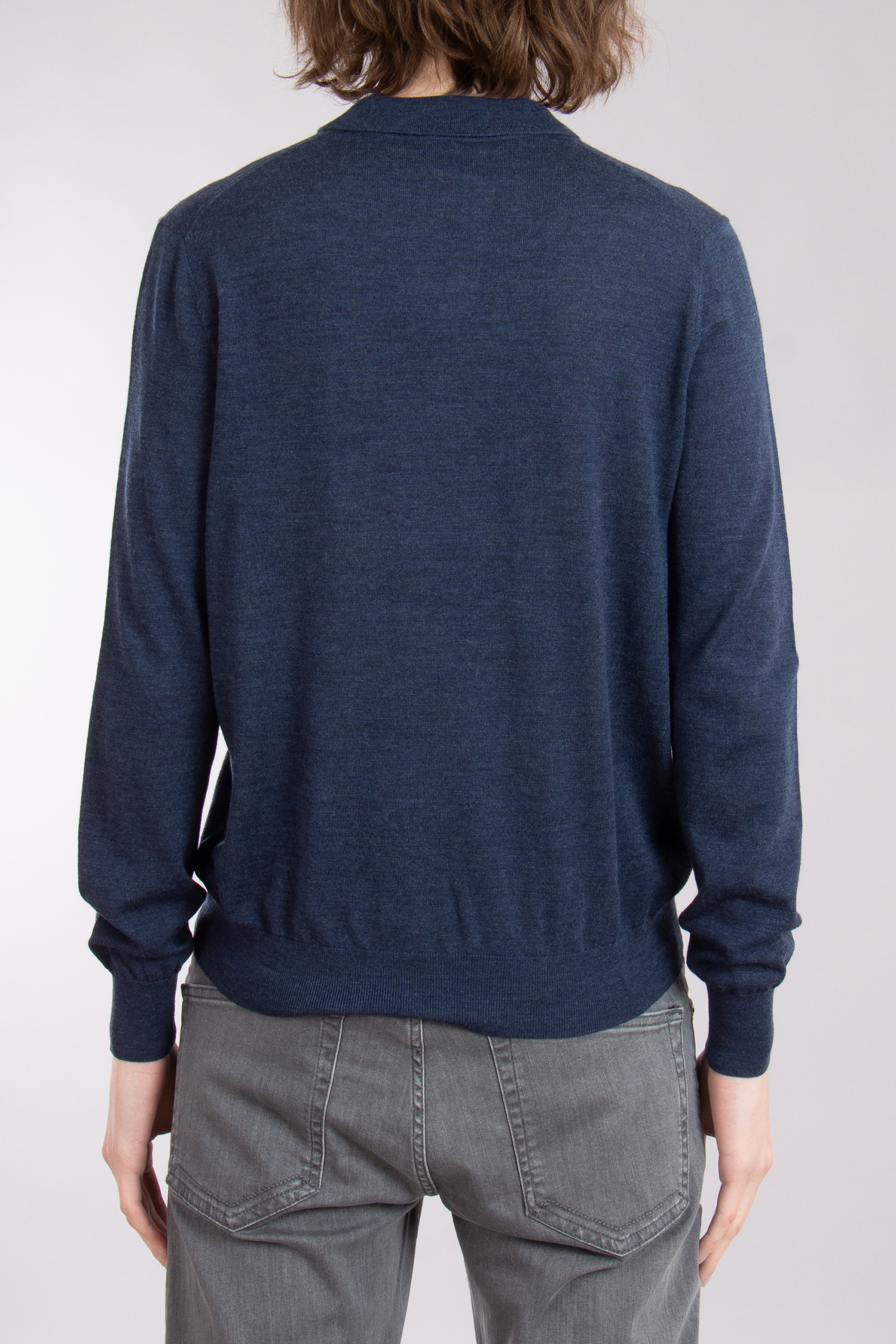 VAN LAACK Virgin Wool Knit Polo Sabri