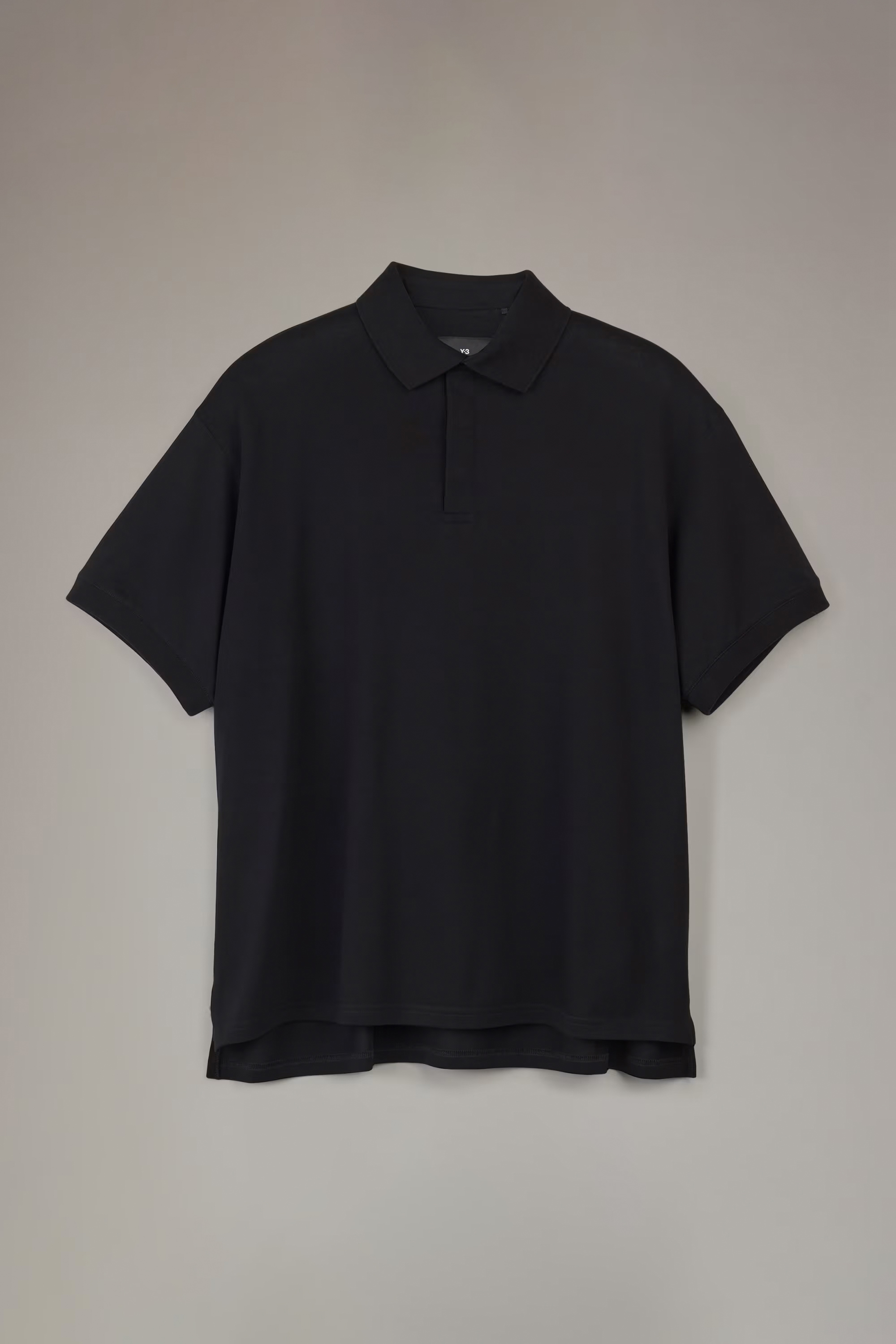 Y-3 Short Sleeve Cotton Piqué Polo Shirt