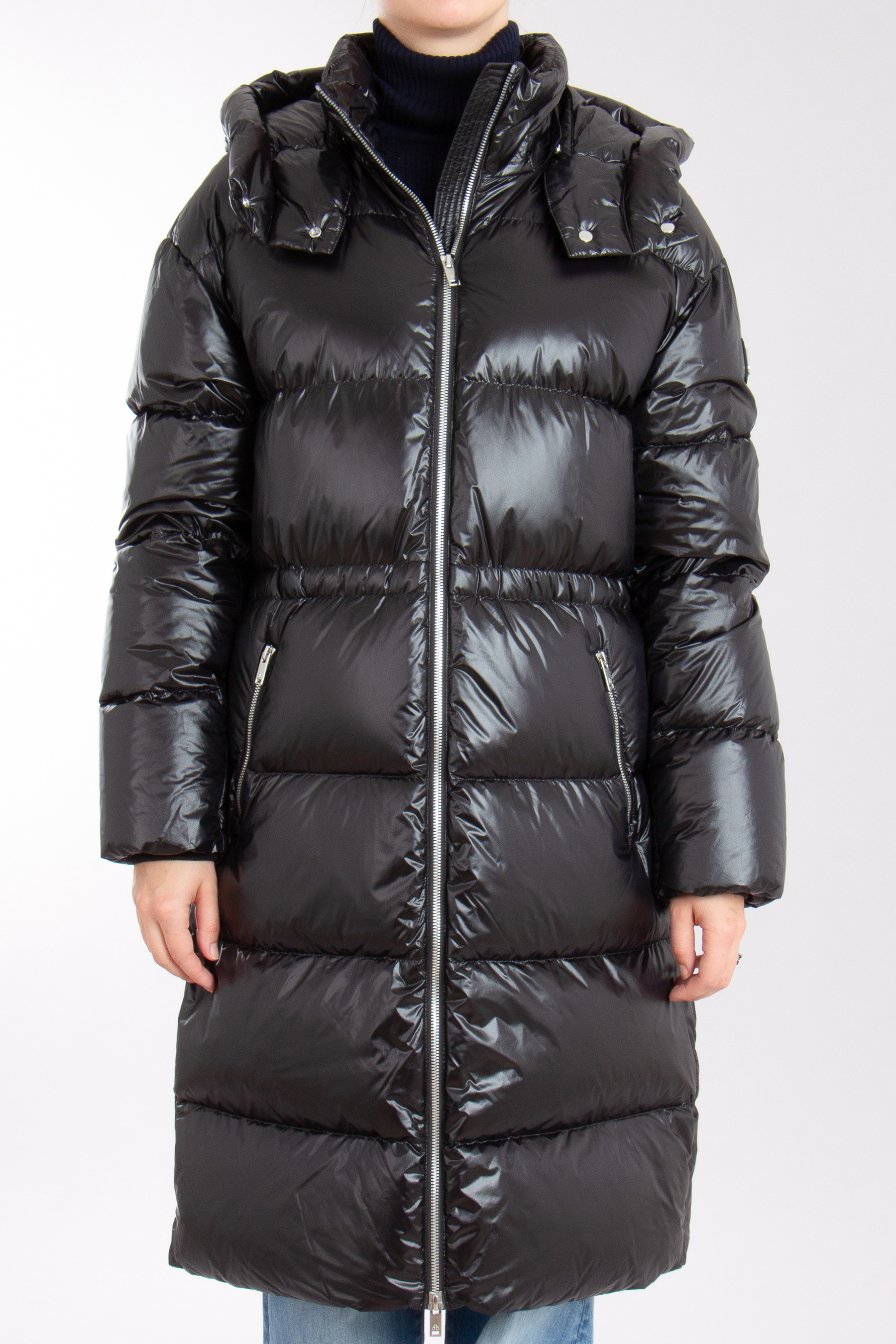 MOOSE KNUCKLES Quilted Nylon Down Parka Juniper