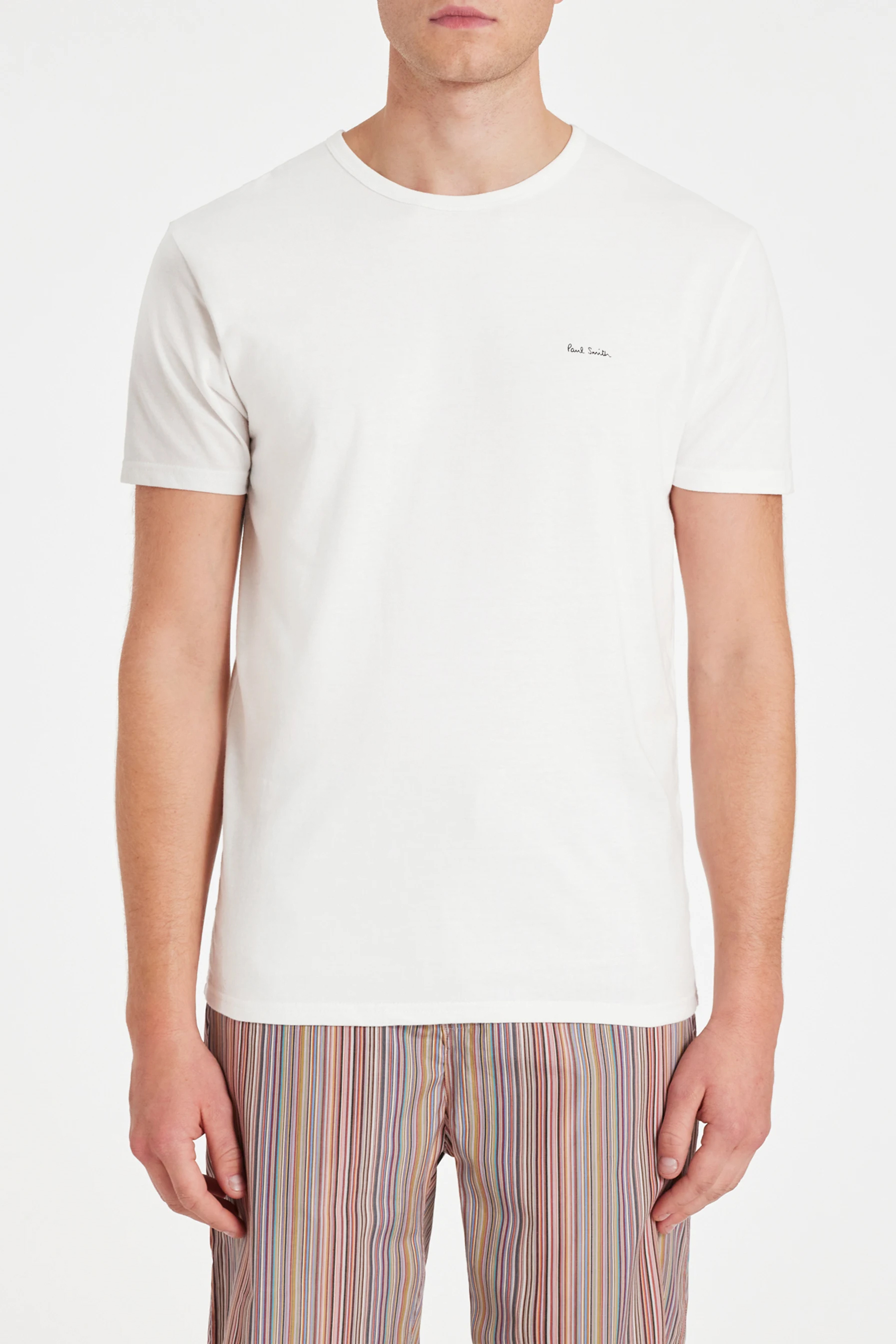 PAUL SMITH 3-Pack Organic Cotton Logo Lounge T-Shirts