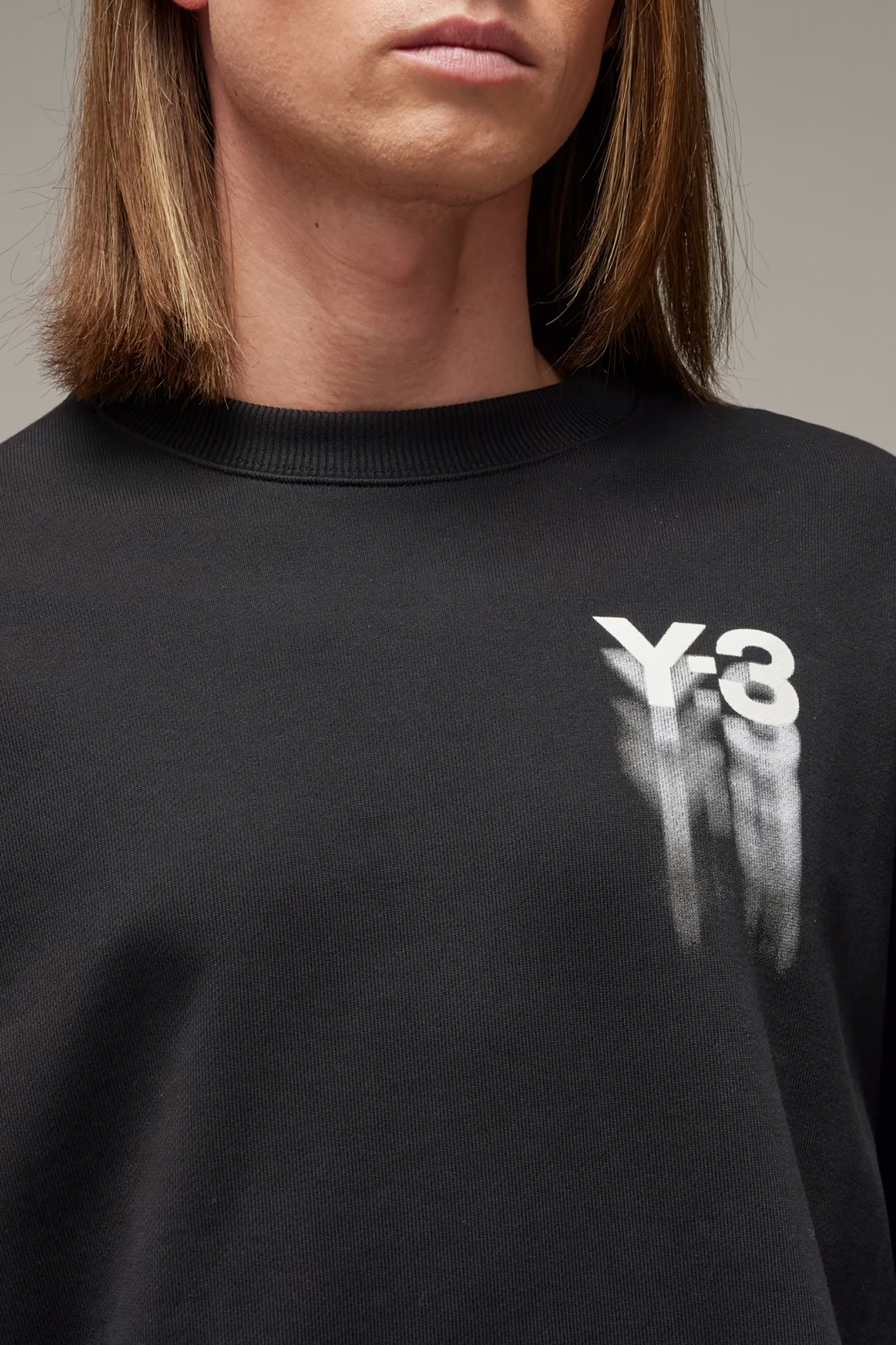 Y-3 Graphic Organic Cotton Sweatshirt