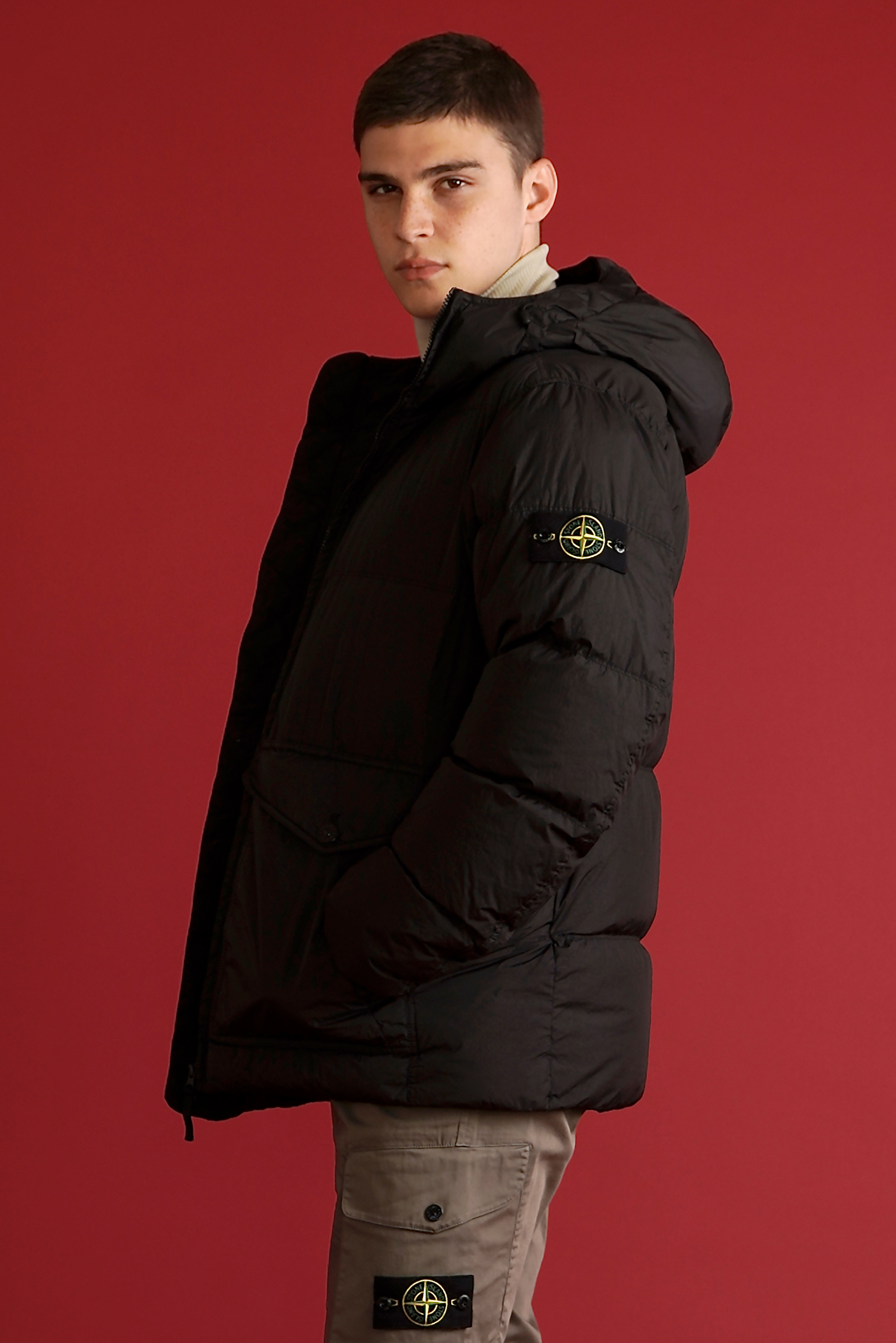 Crinkle reps down jacket on sale