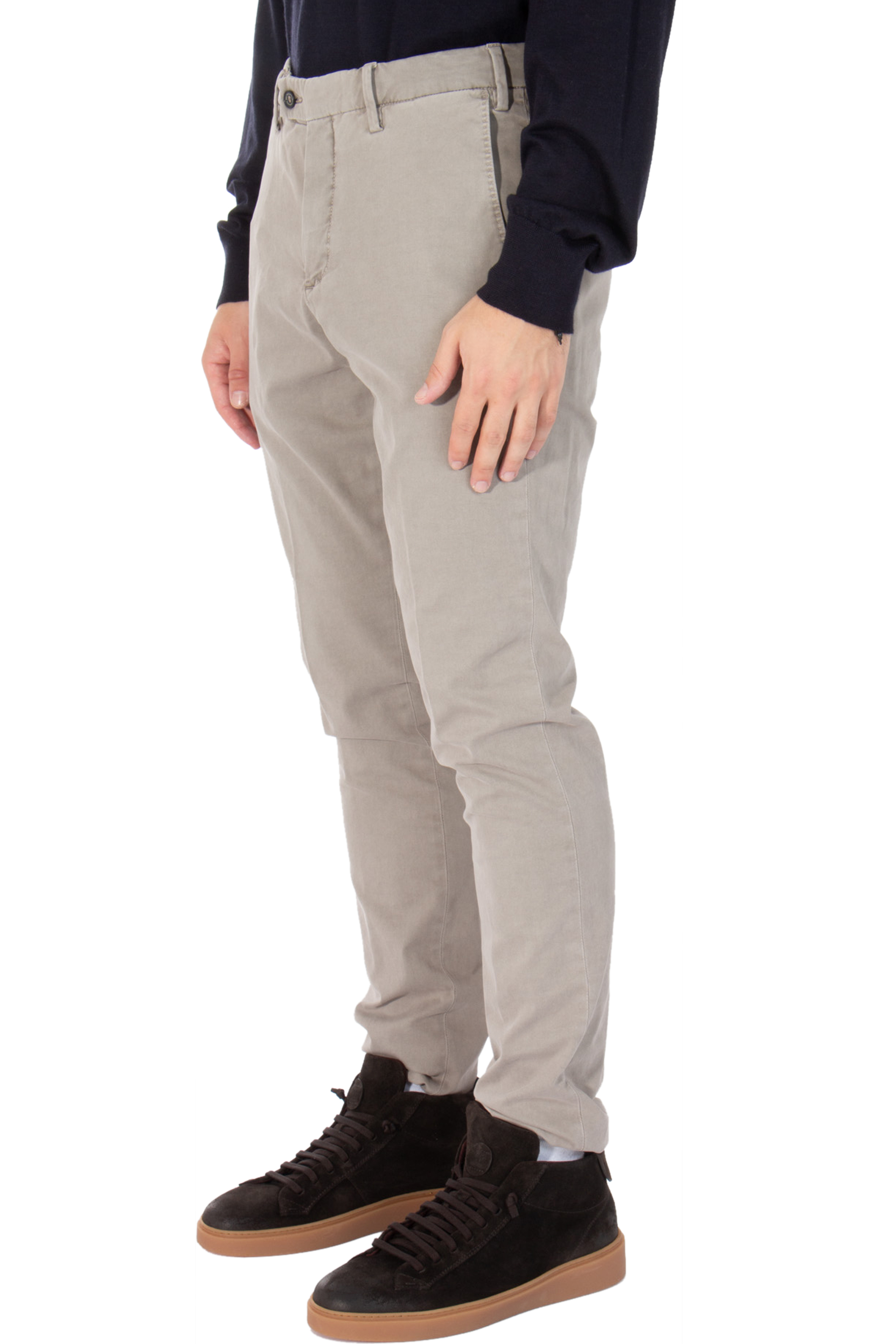 BALDESSARINI Cotton Blend Chino Pants Sean