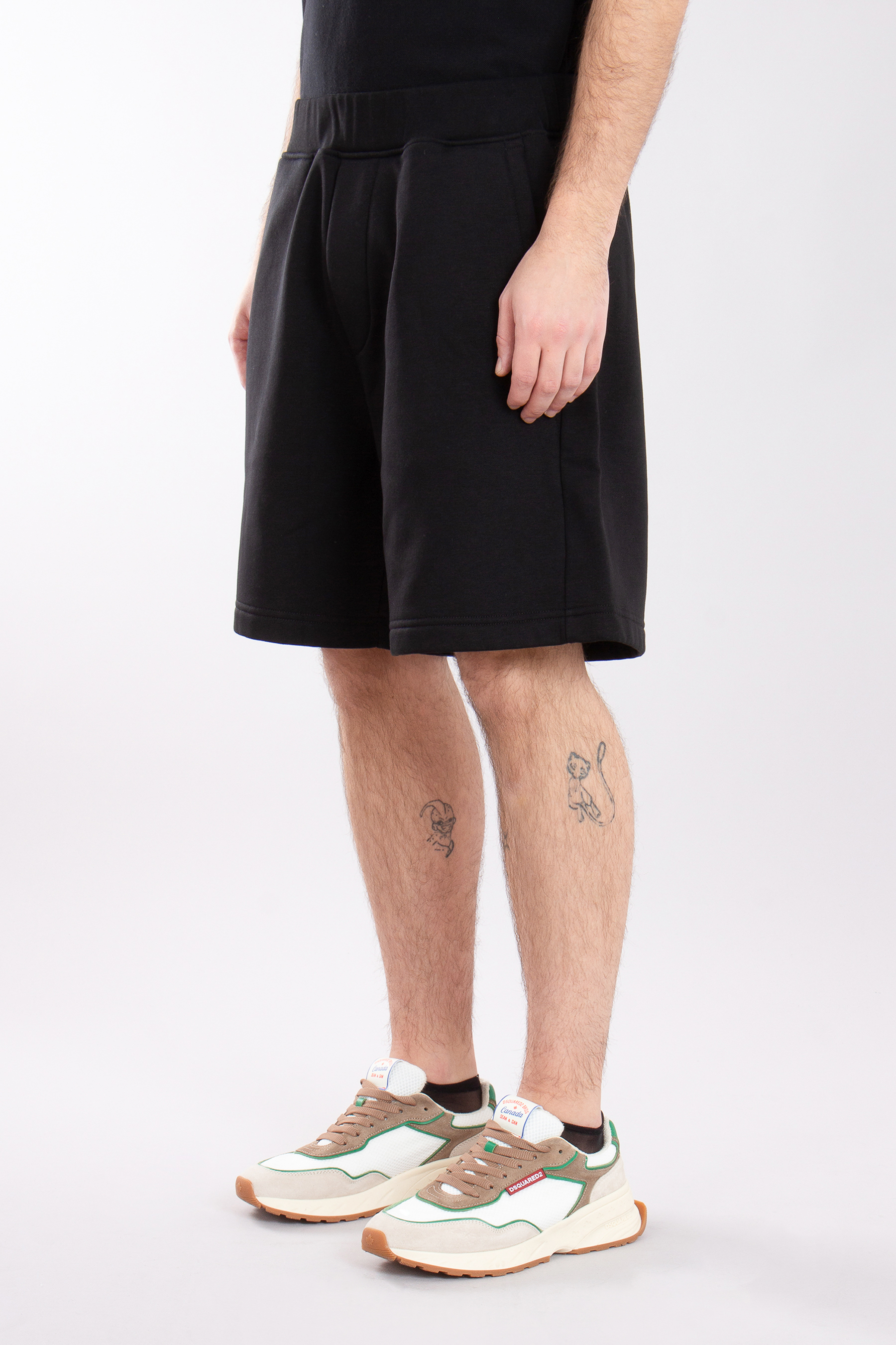 DSQUARED2 Relax Fit Cotton Blend Shorts