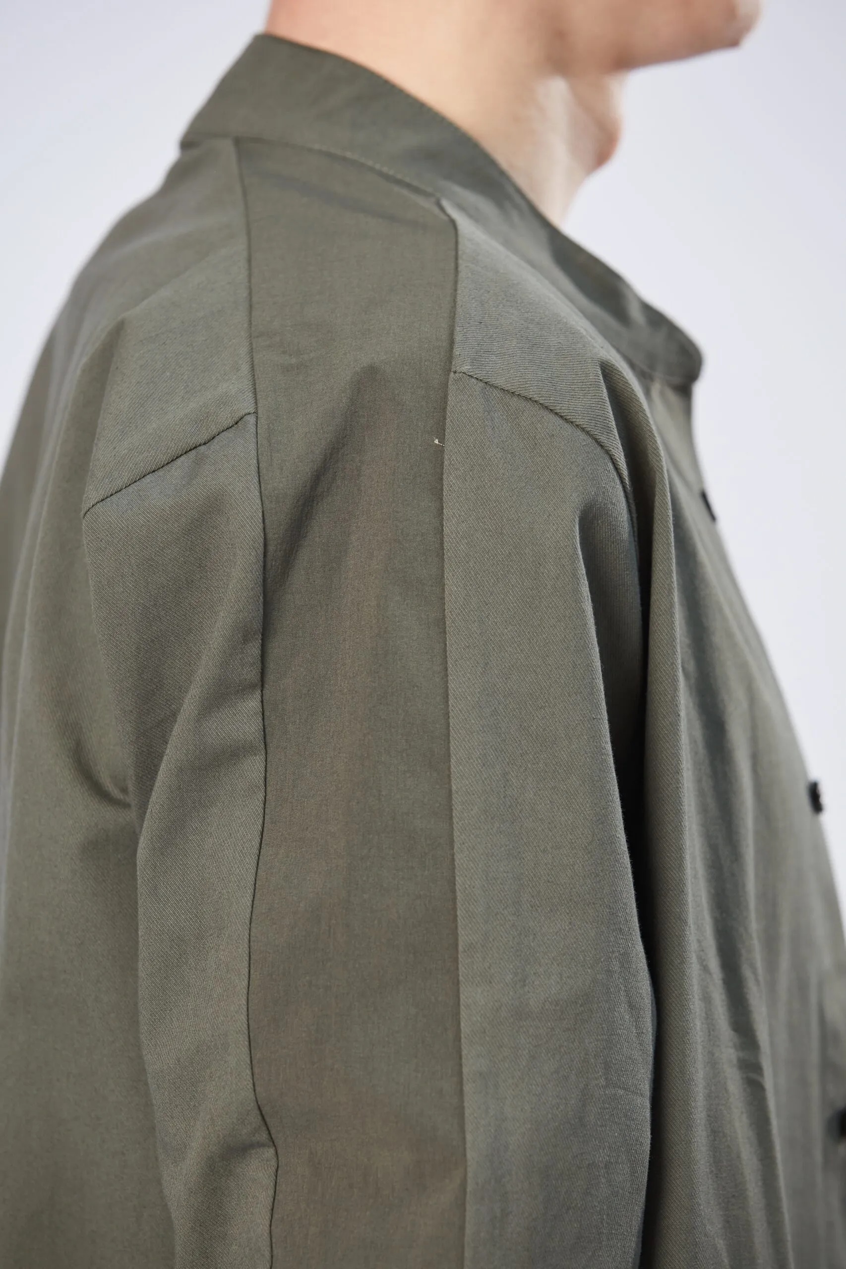 THOM KROM Cotton Stretch Overshirt 