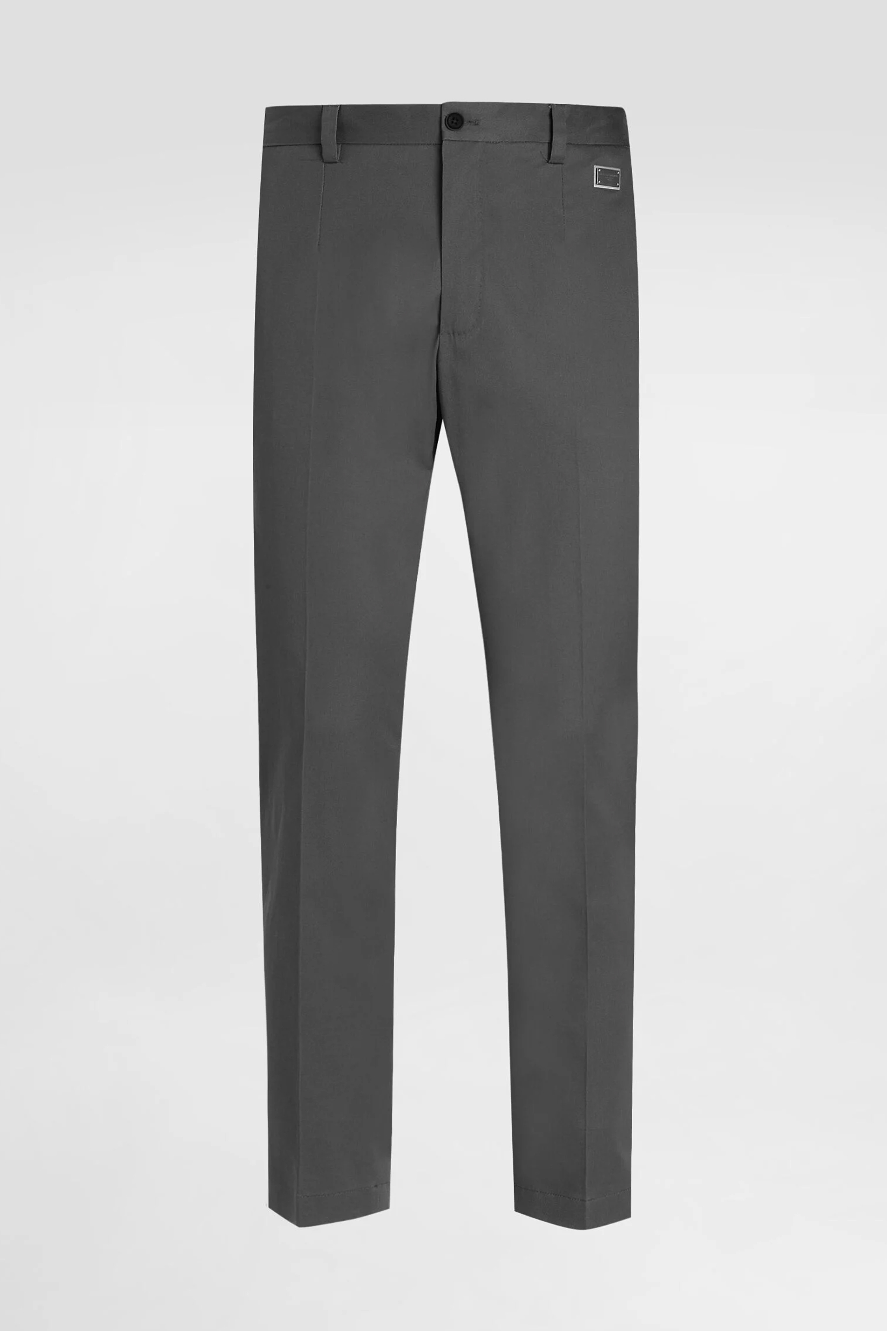 DOLCE & GABBANA Sartorial Stretch Cotton Gabardine Pants