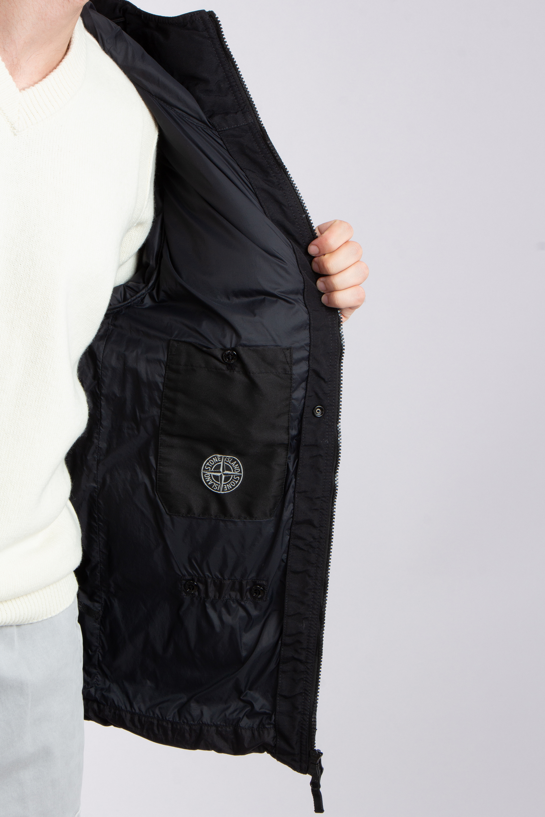 STONE ISLAND Crinkle Reps Recycled Nylon Down Jacket