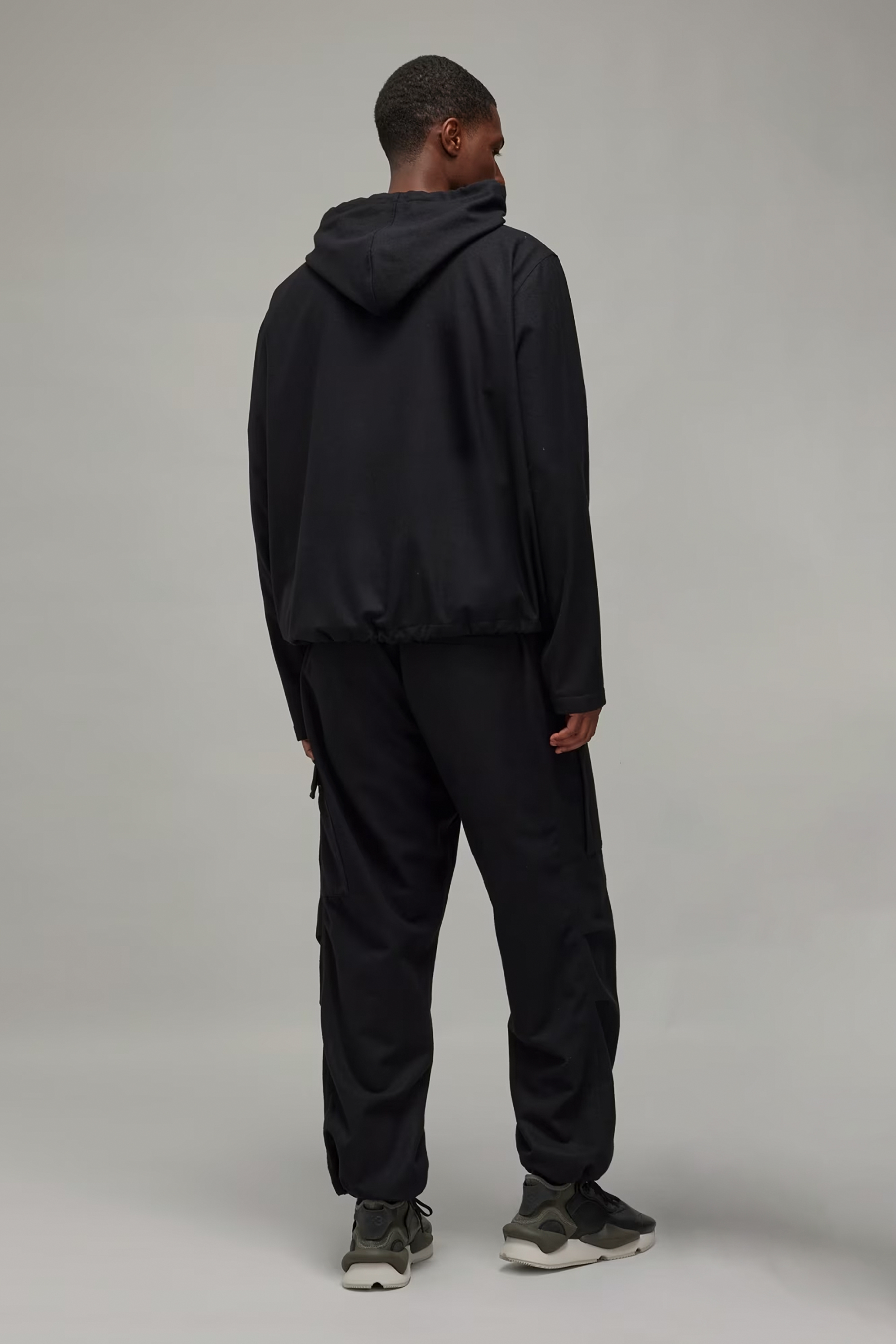 Y-3 Recycled Polyester-Wool Flannel Cargo Pants