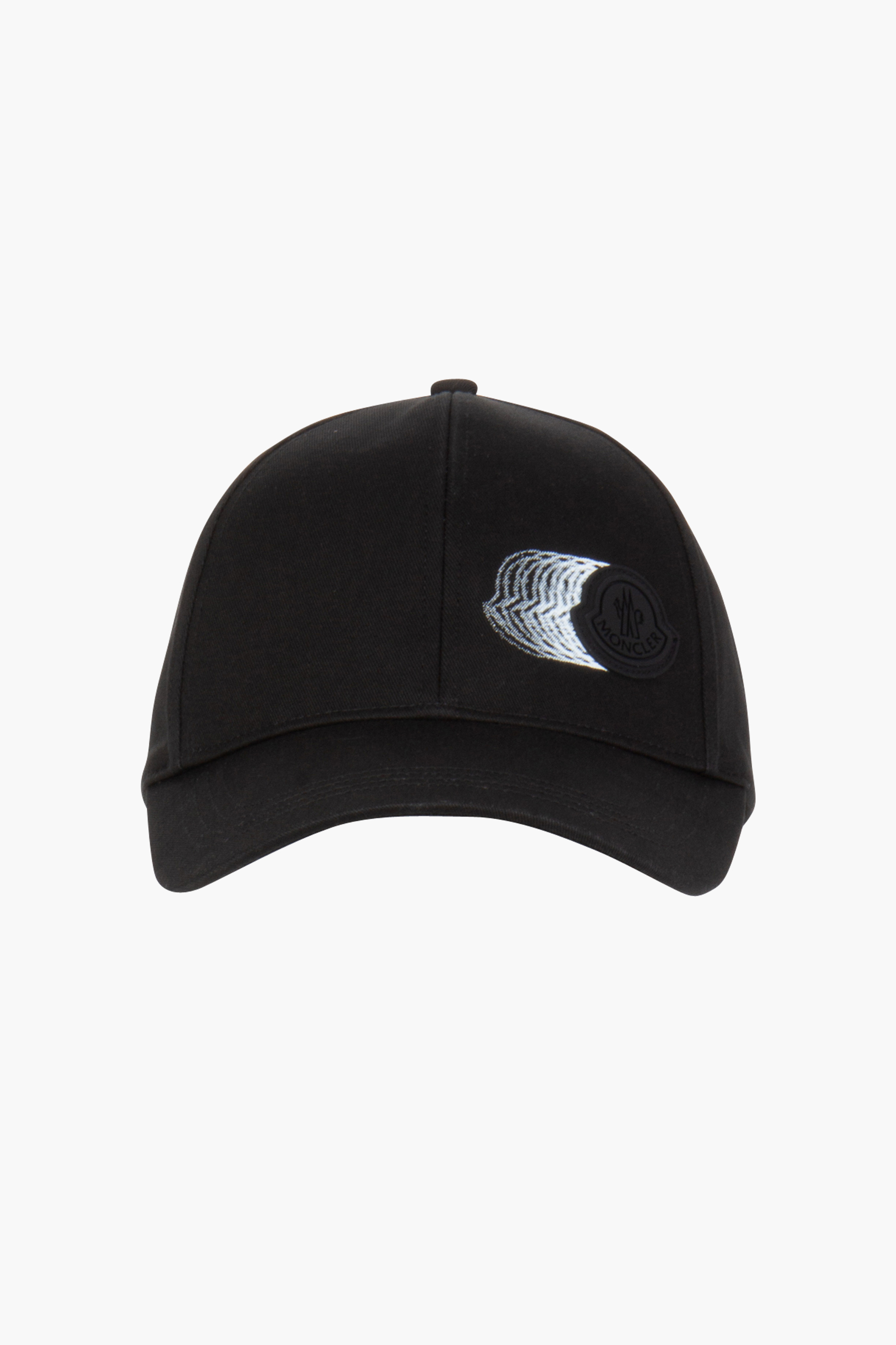 MONCLER Printed Cotton Gabardine Baseball Cap