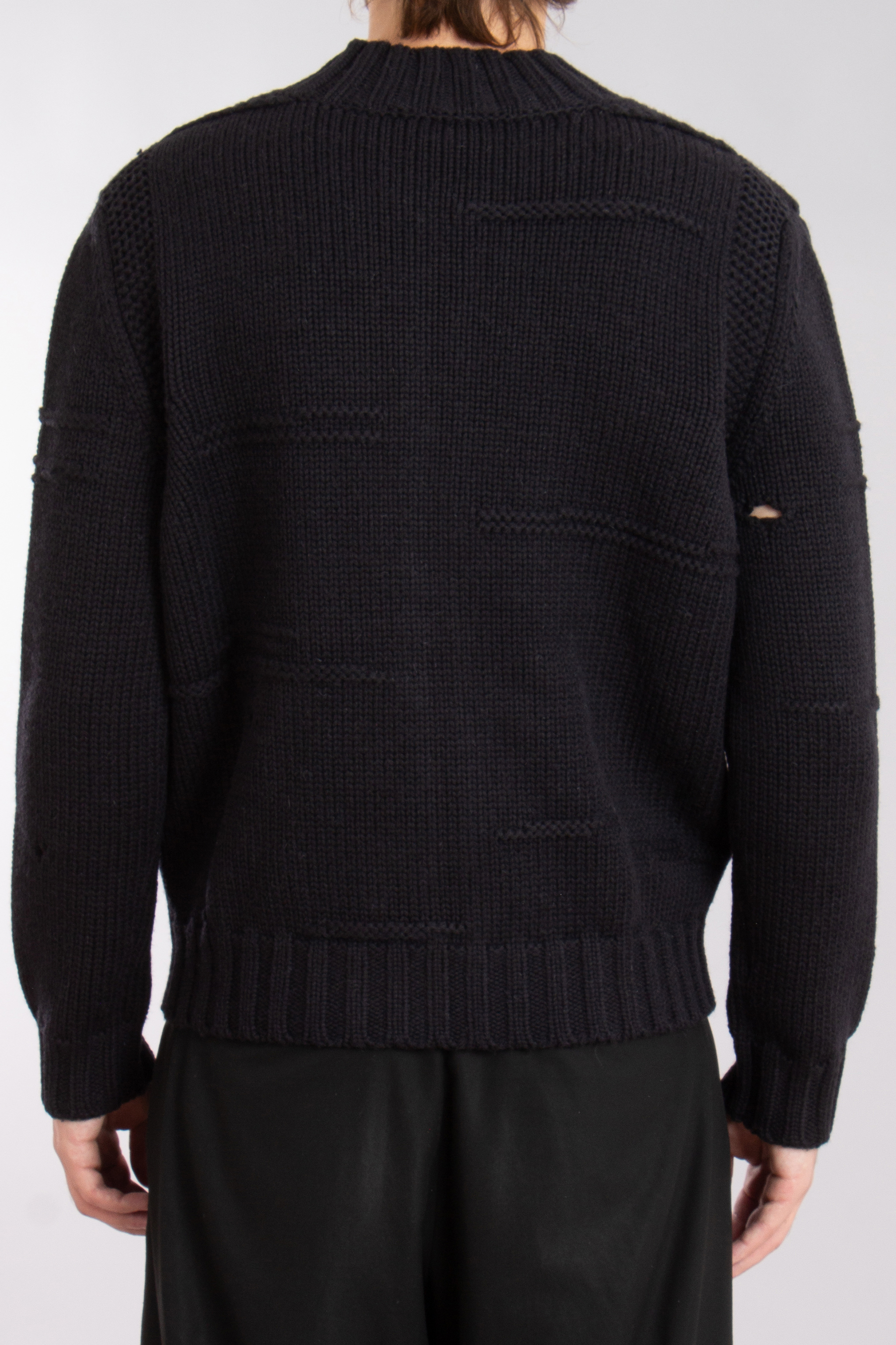 DSQUARED2 Structured Wool Knit Cardigan