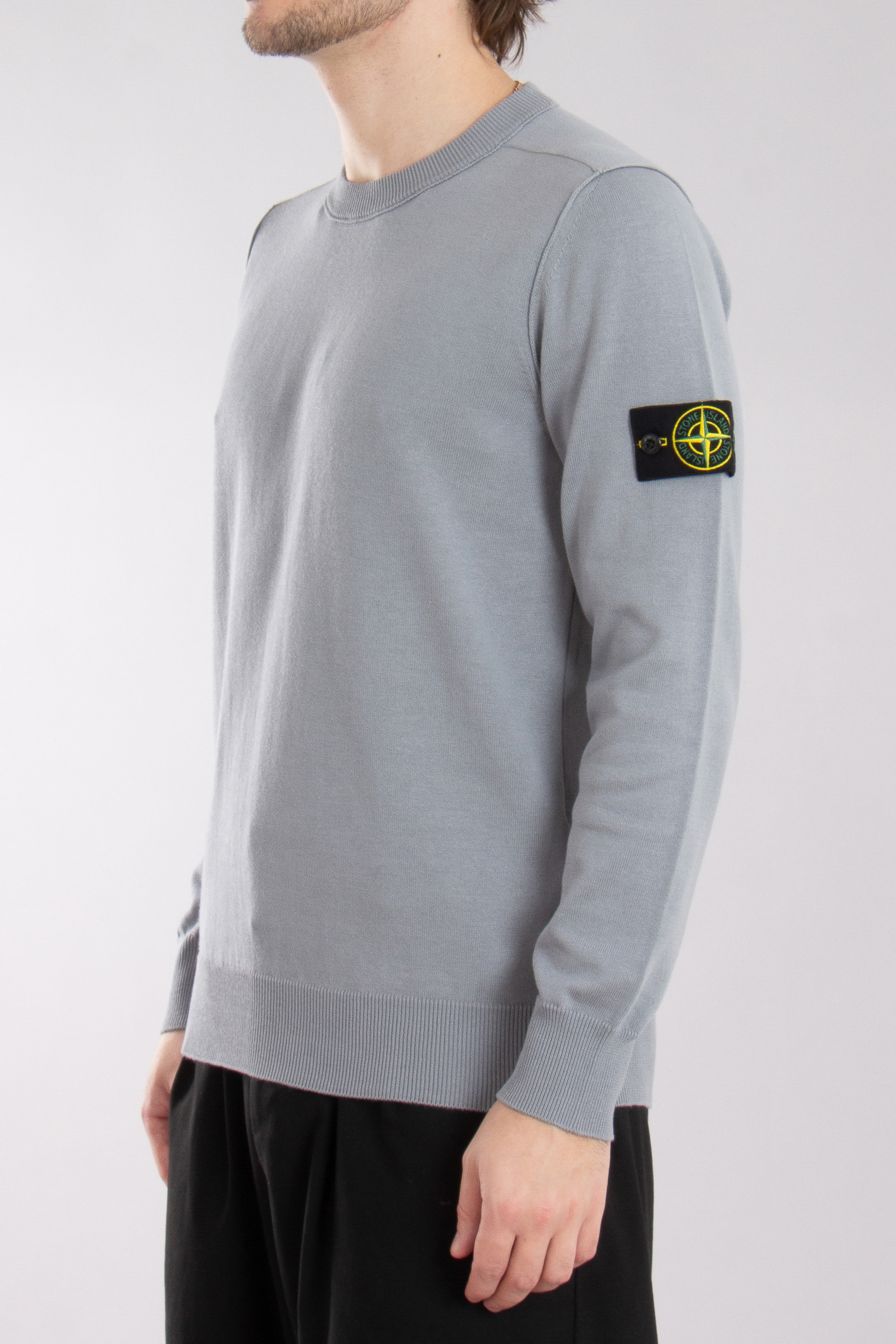 STONE ISLAND Soft Organic Cotton Sweater