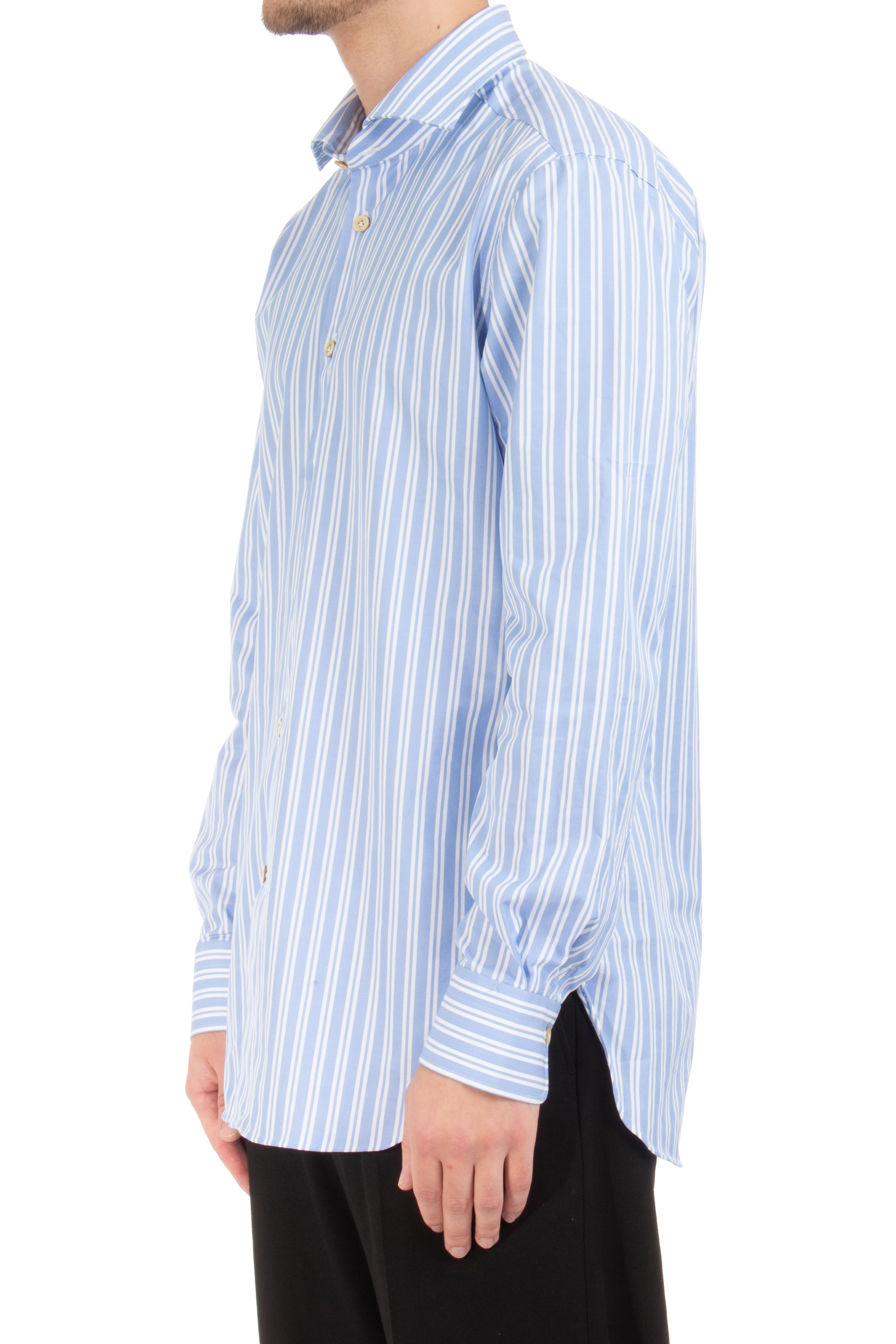 KITON Striped Cotton Shirt