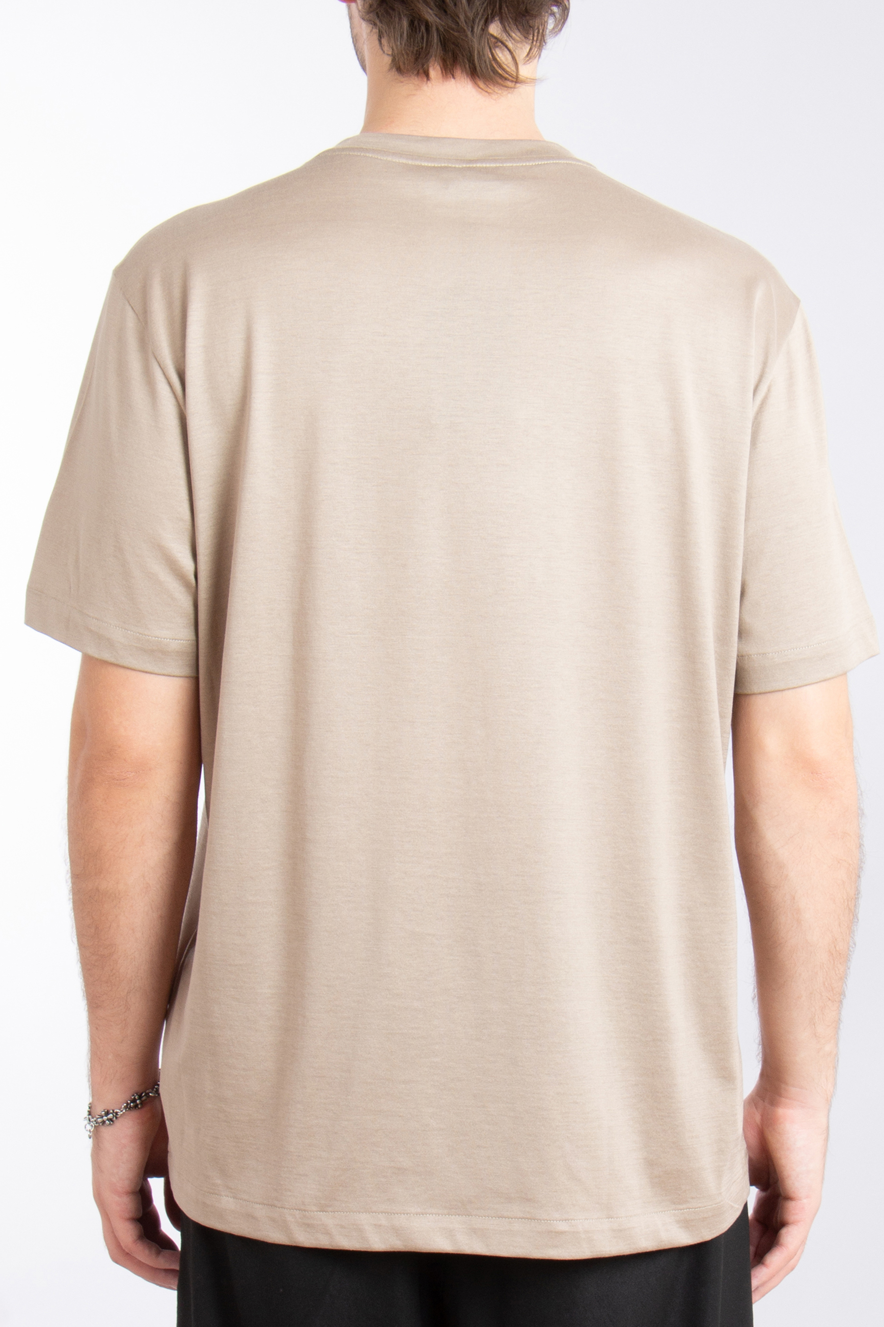 BRIONI Silk-Cotton Blend T-Shirt