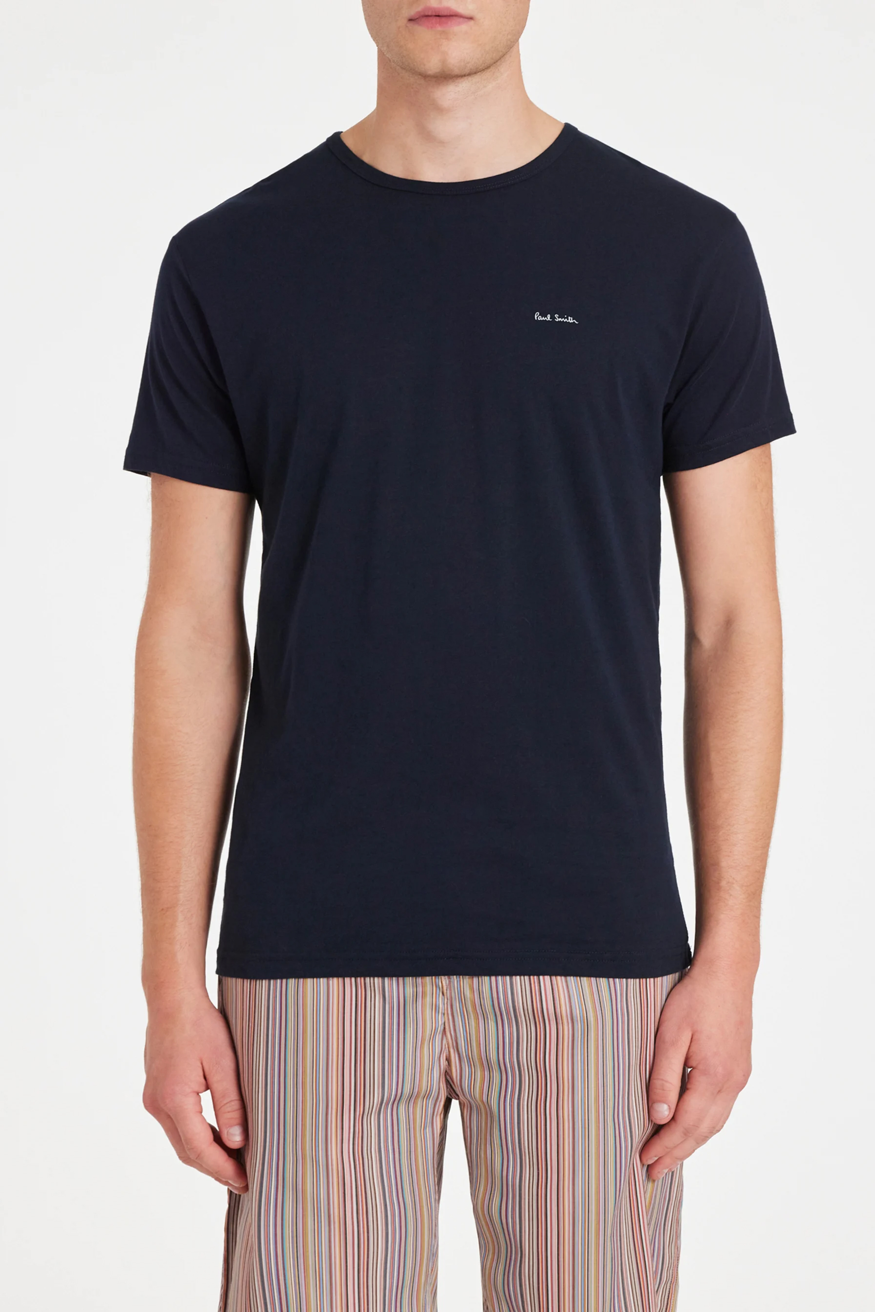 PAUL SMITH 3-Pack Organic Cotton Logo Lounge T-Shirts