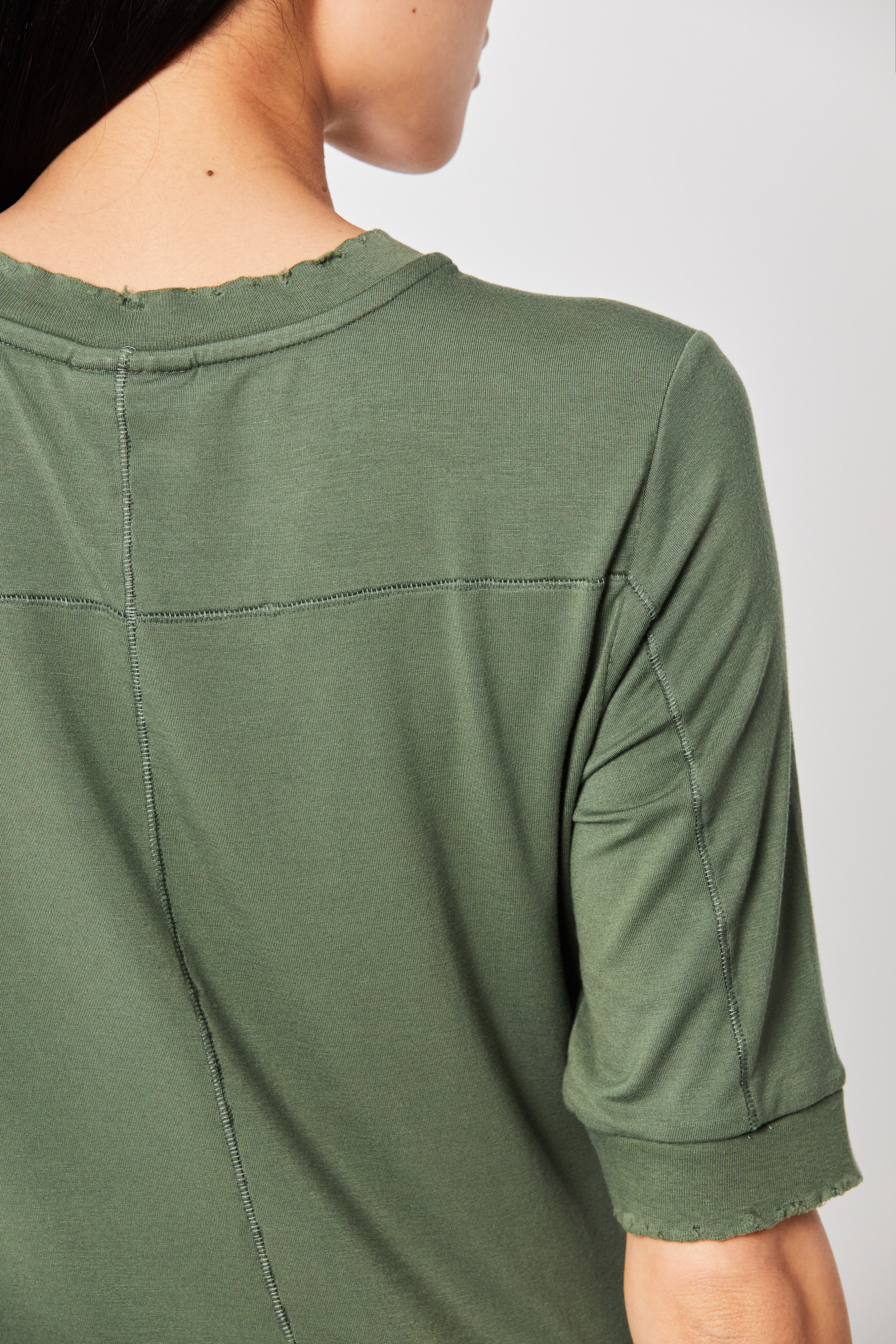 THOM KROM Viscose Stretch T-Shirt