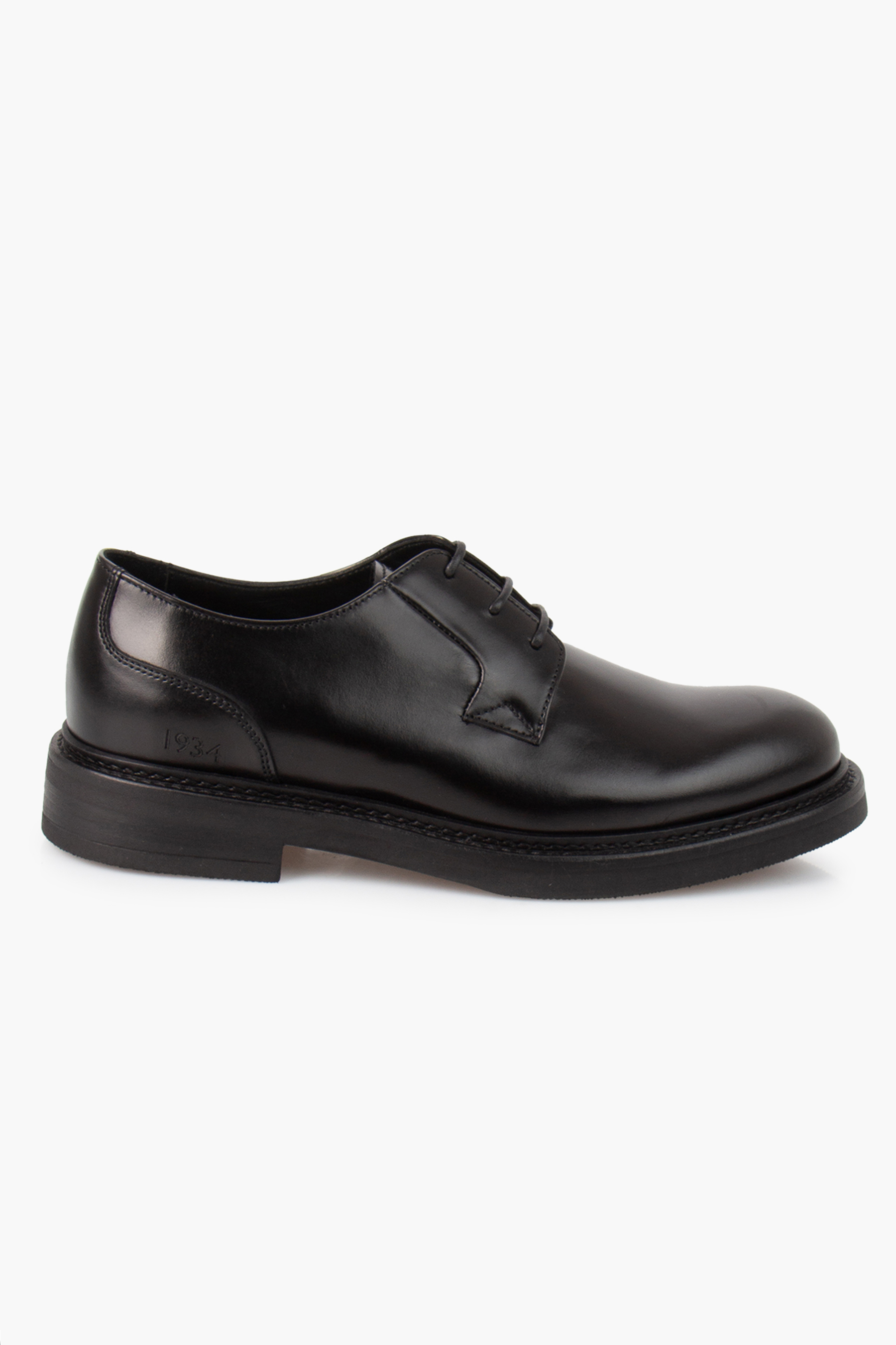 CANALI Smooth Calfskin Derby Shoes