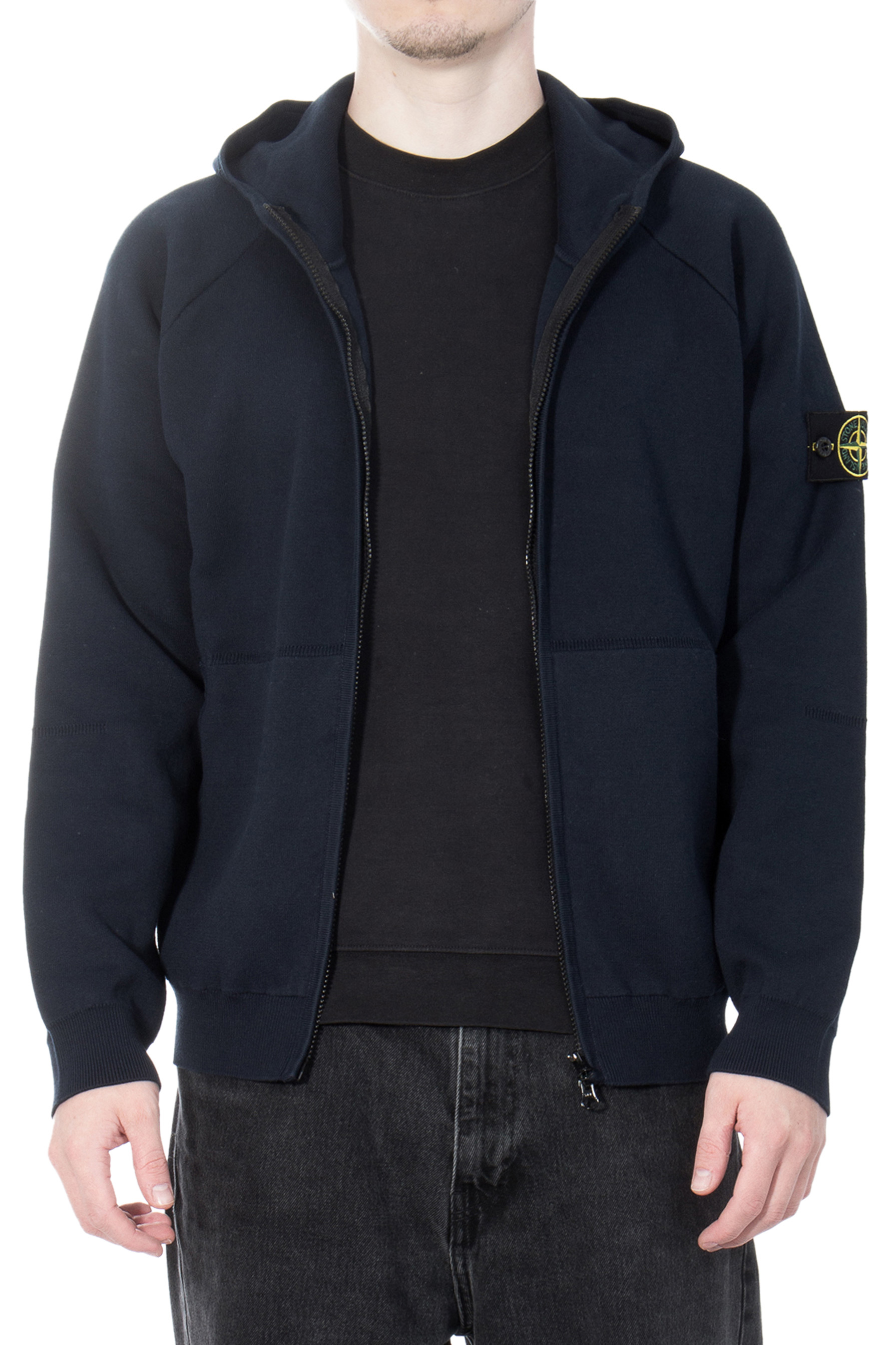 STONE ISLAND Cotton Blend Cardigan