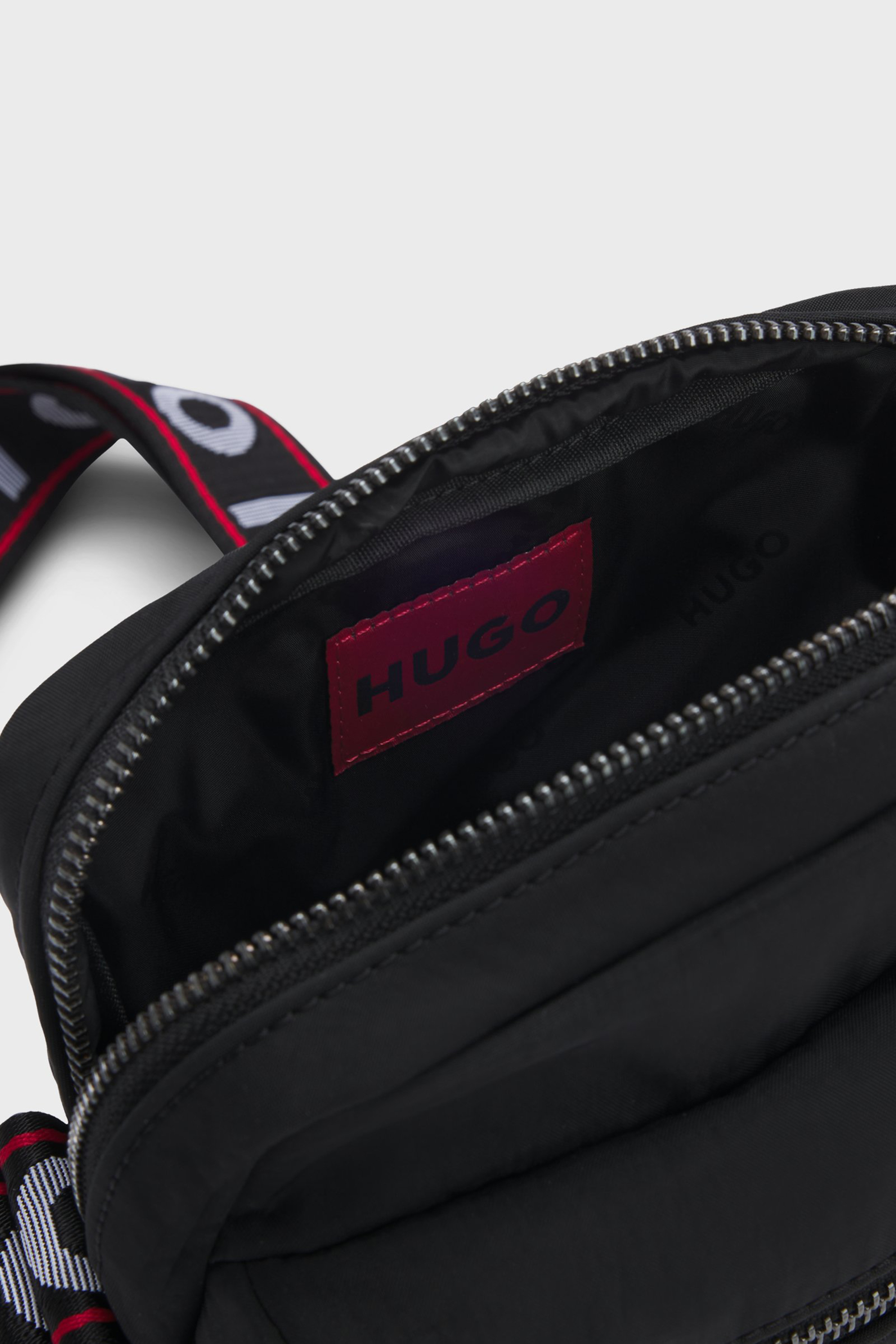 HUGO Recycled Nylon Messenger Bag Quentyn