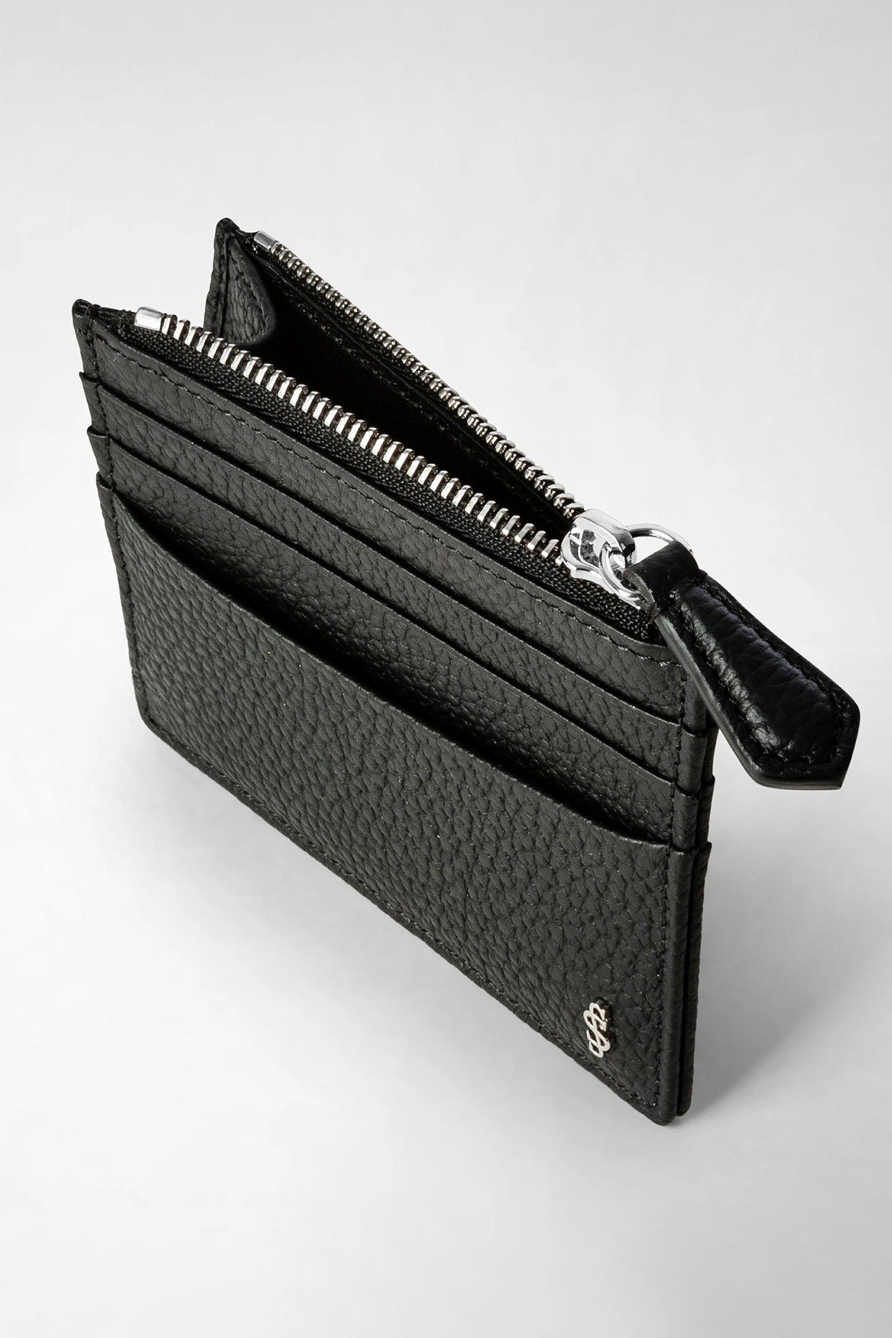 SERAPIAN Cashmere Leather Card Holder