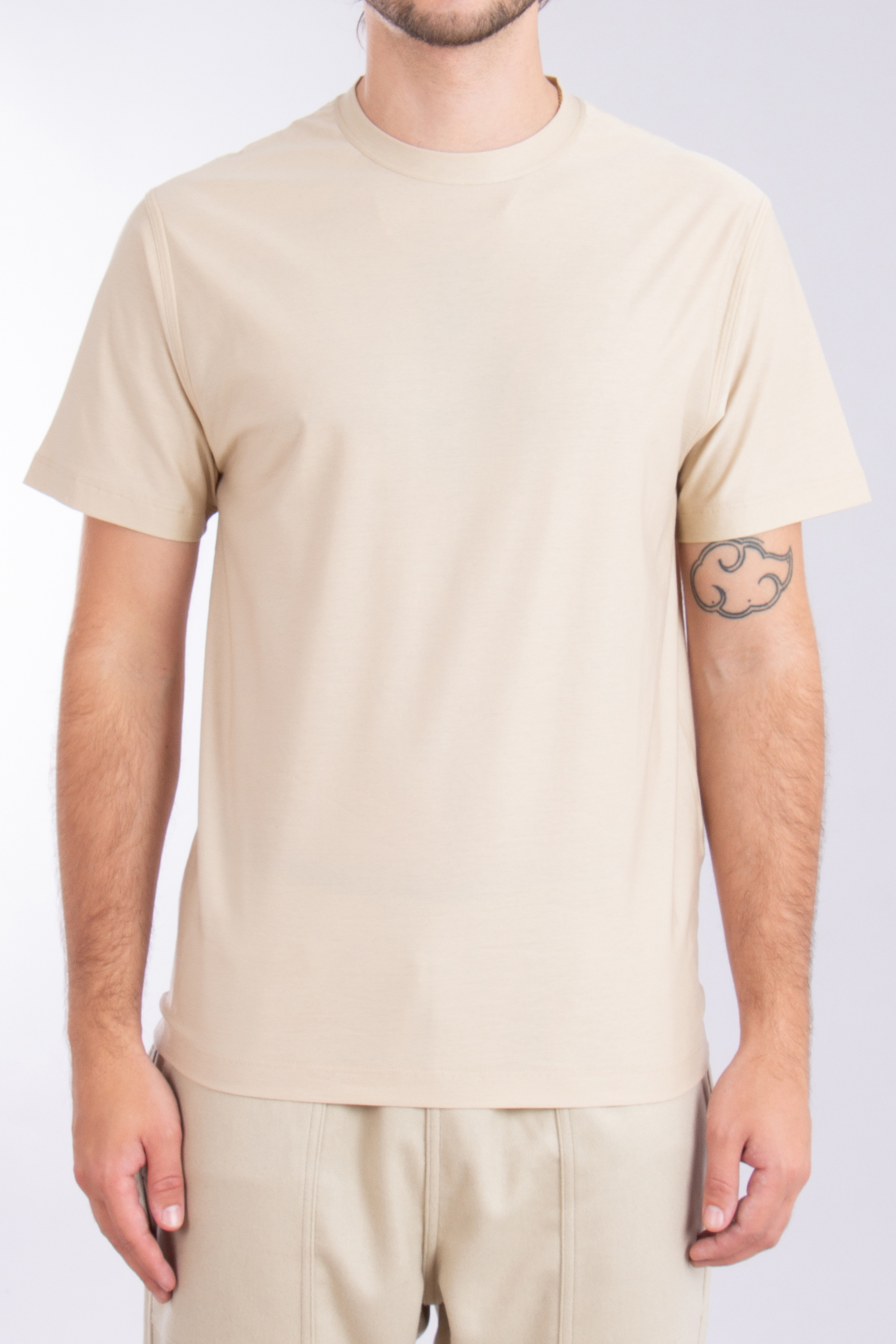 STONE ISLAND Ghost Piece Cotton Jersey T-Shirt