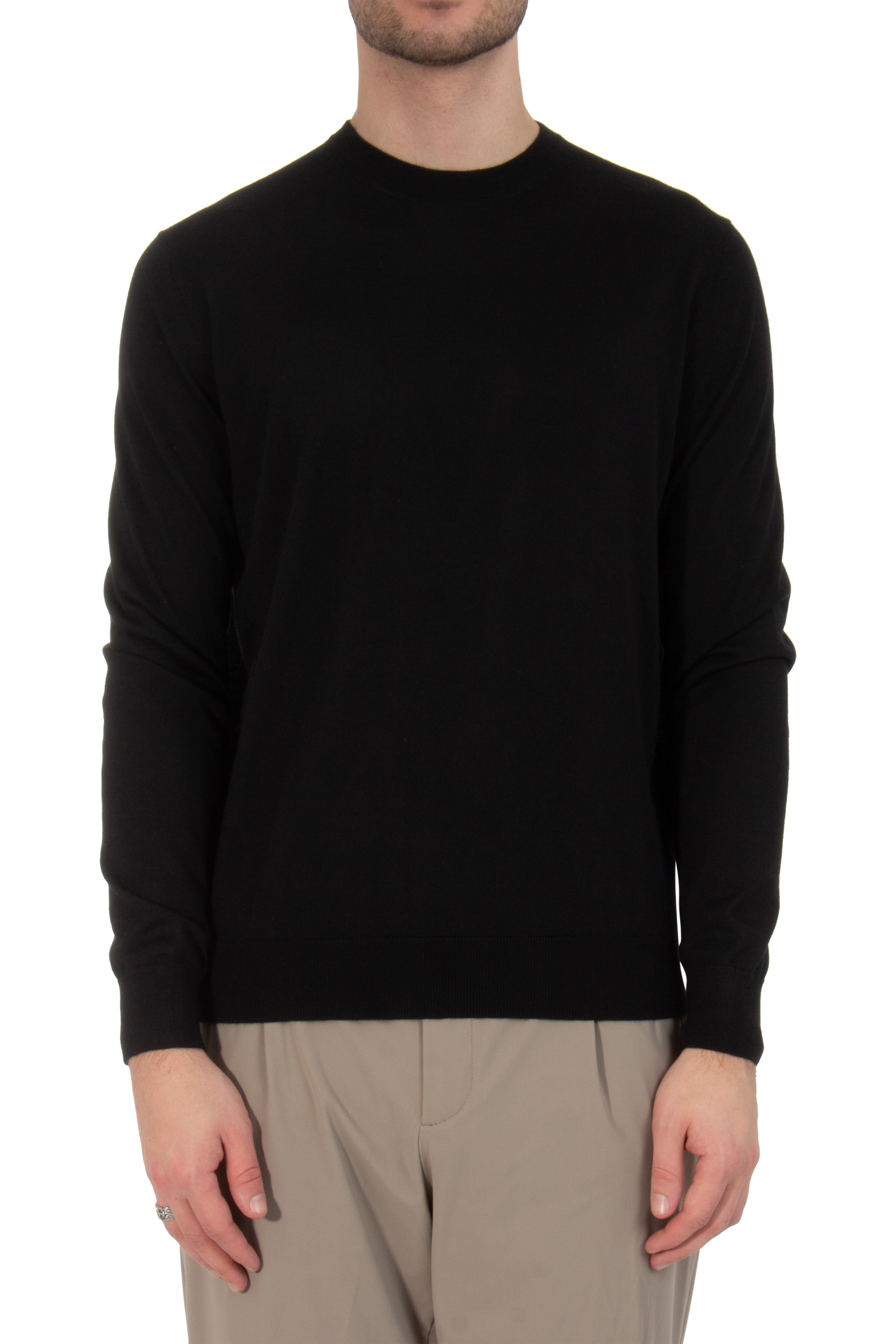 COLOMBO Cashmere Silk Round Neck Sweater