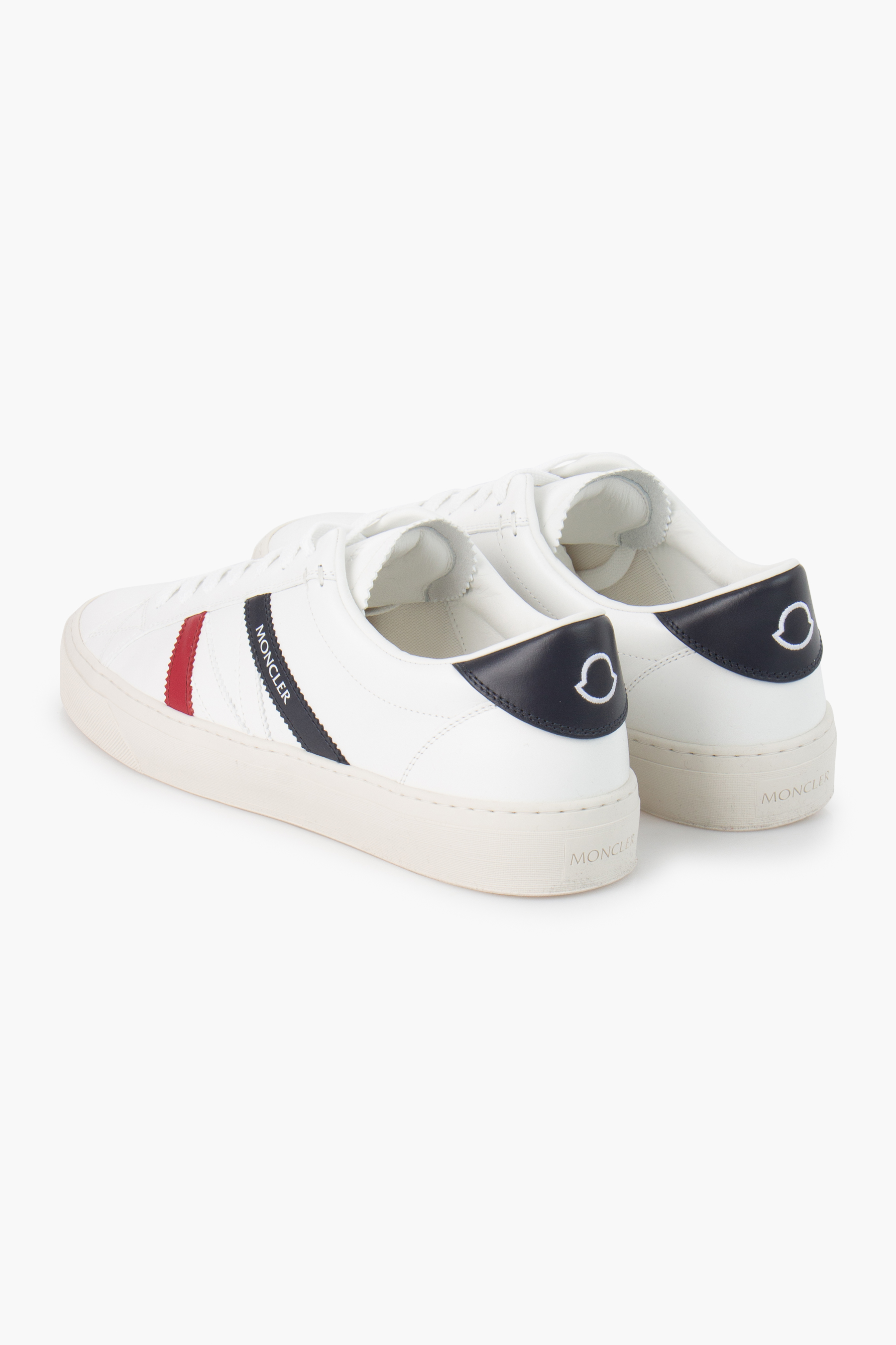 MONCLER Leather Sneakers Monaco2